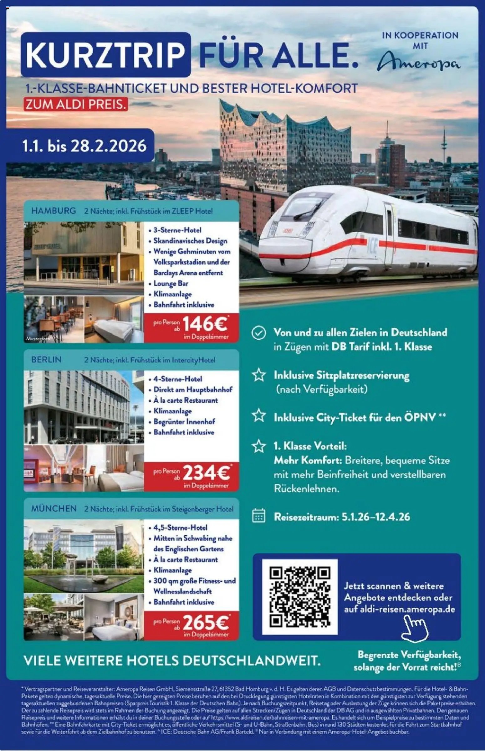 Aldi Reisen Prospekt 	 (2026-01-01 - 2026-01-30)