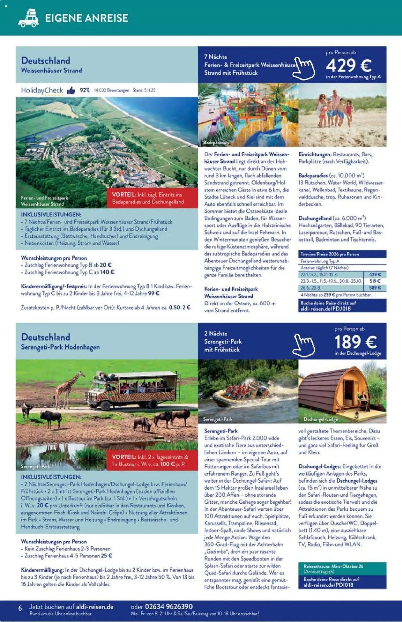 Aldi Reisen Prospekt 	 (2026-01-01 - 2026-01-30)