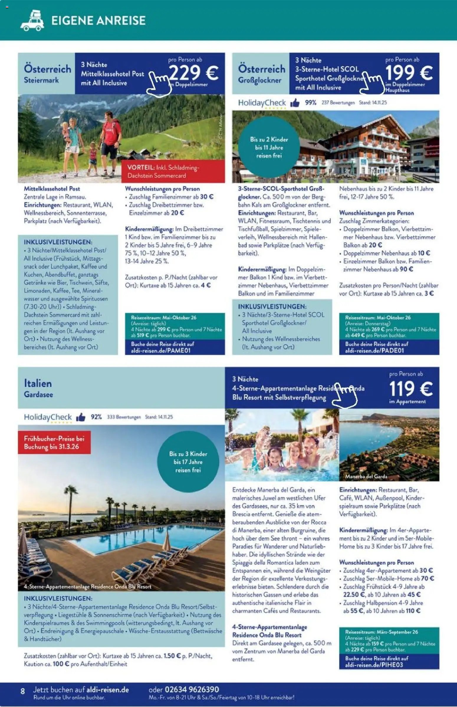 Aldi Reisen Prospekt 	 (2026-01-01 - 2026-01-30)