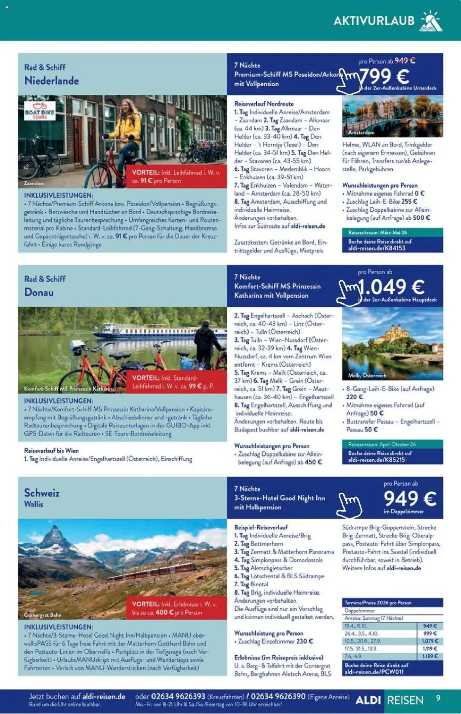 Aldi Reisen Prospekt 	 (2026-01-01 - 2026-01-30)