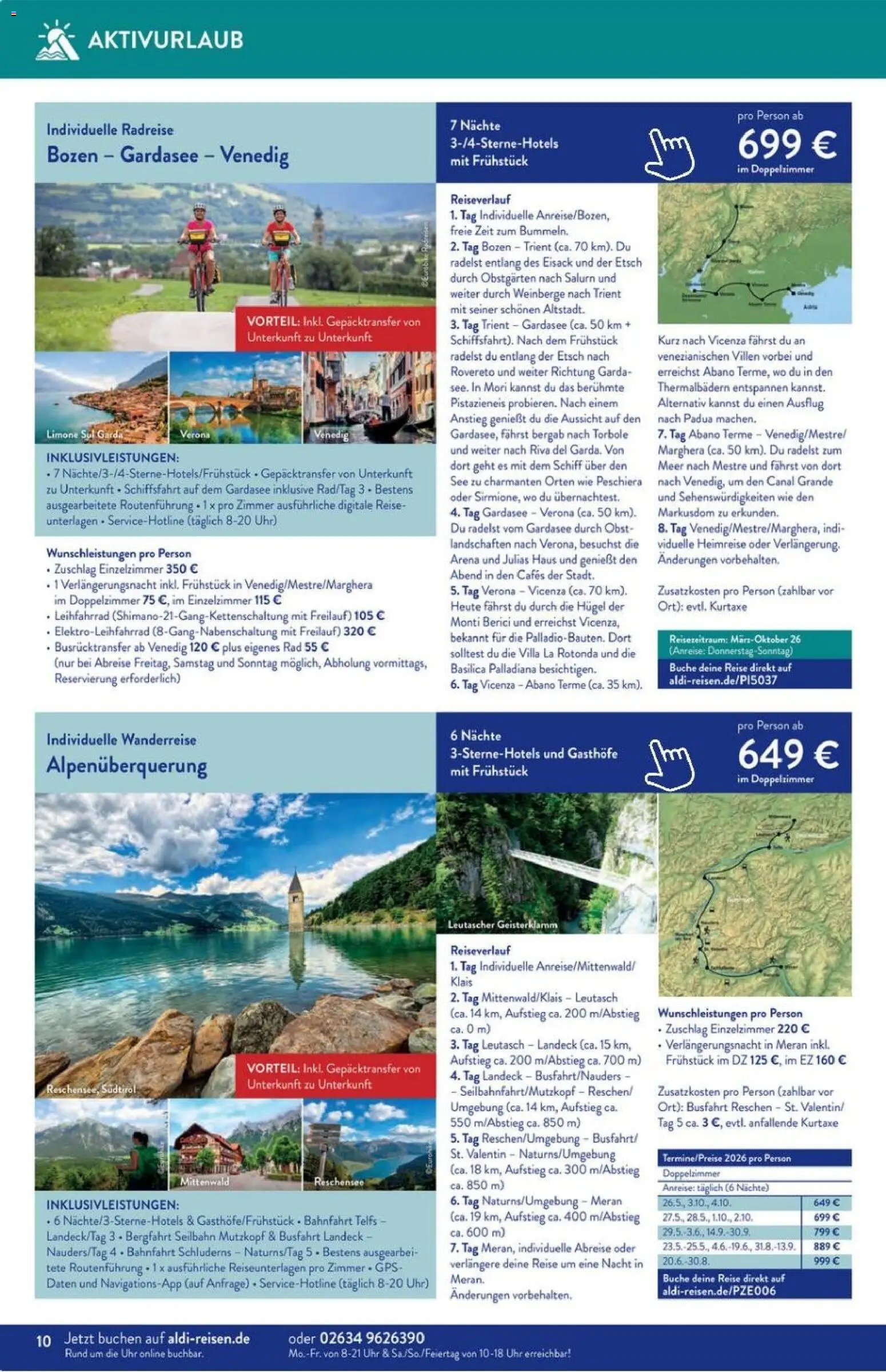 Aldi Reisen Prospekt 	 (2026-01-01 - 2026-01-30)