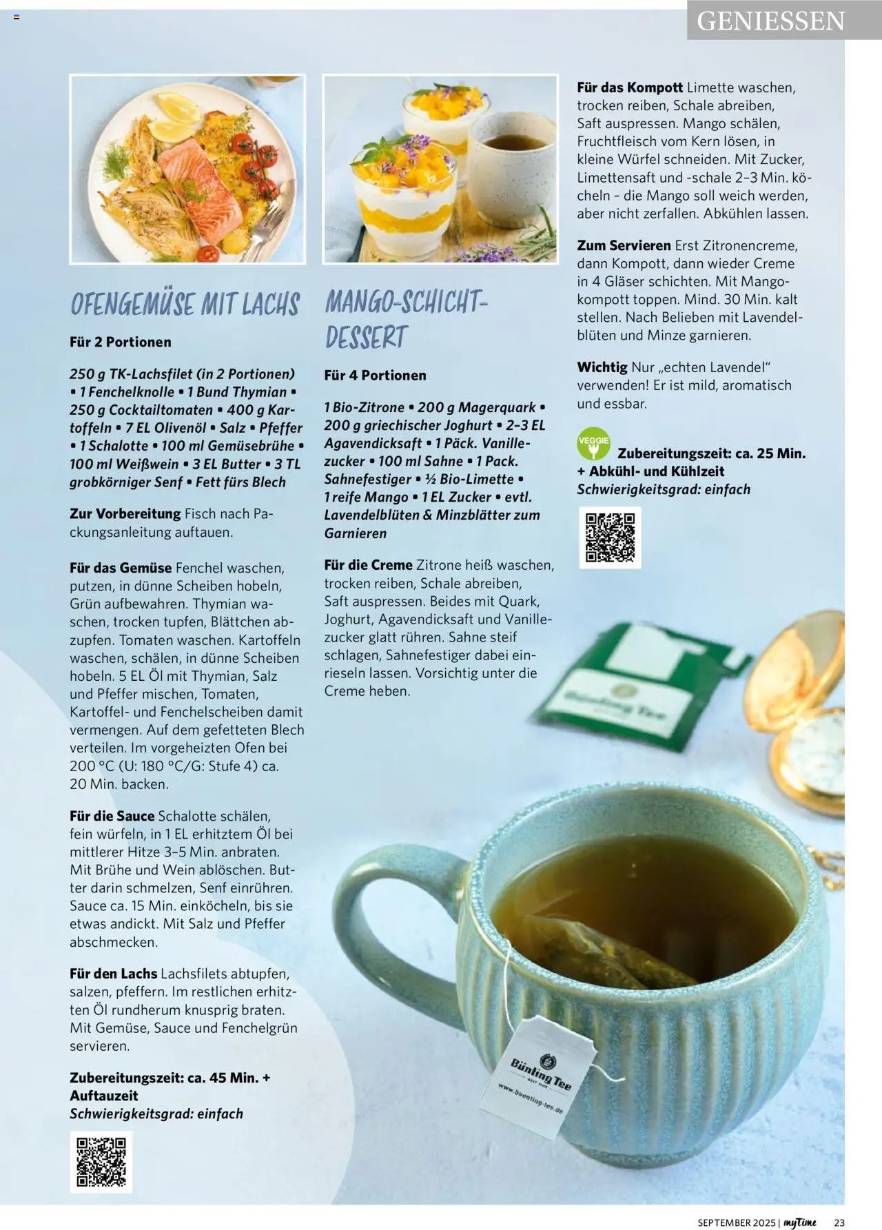 Famila Nordwest myTime September 2025