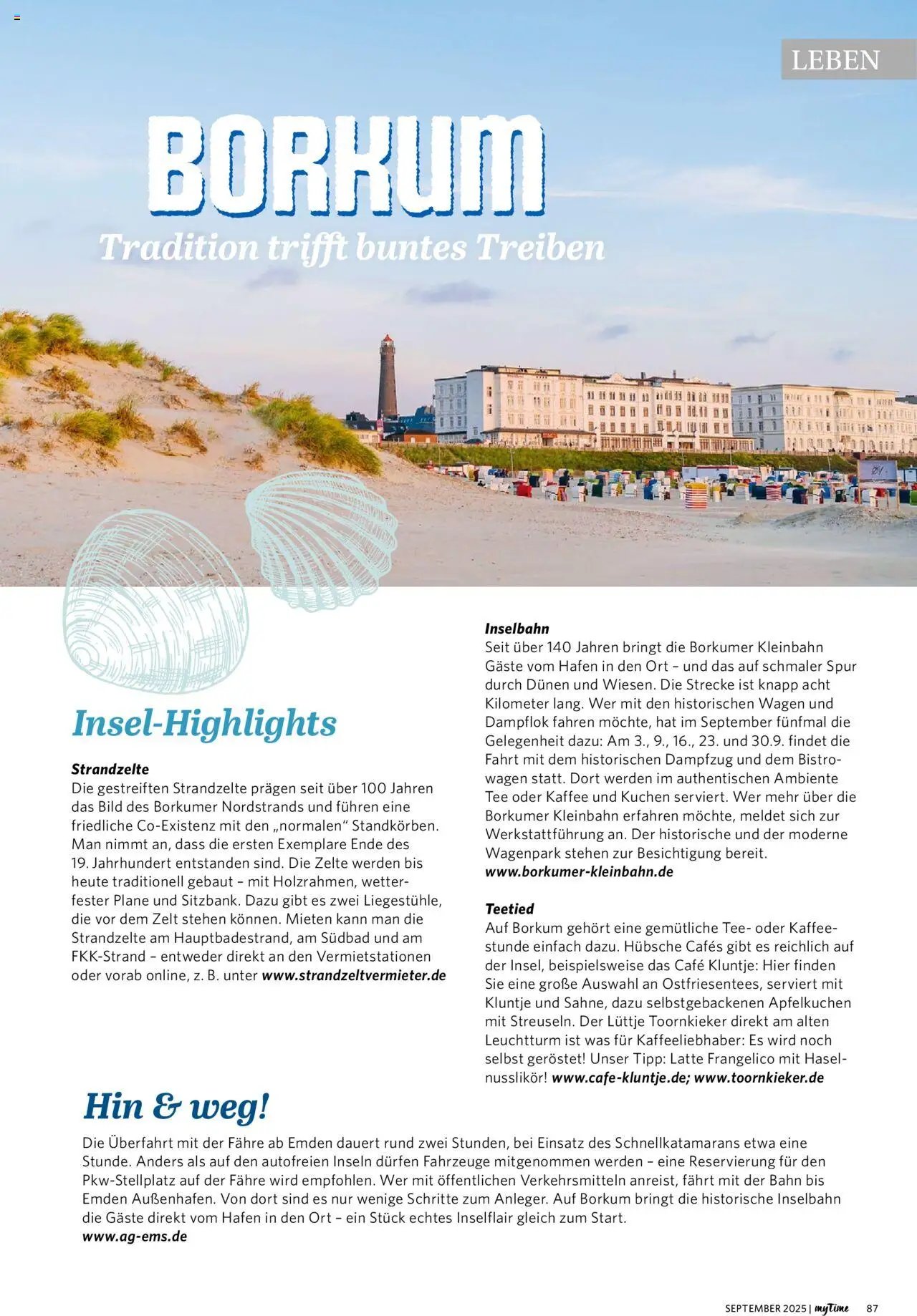 Famila Nordwest myTime September 2025