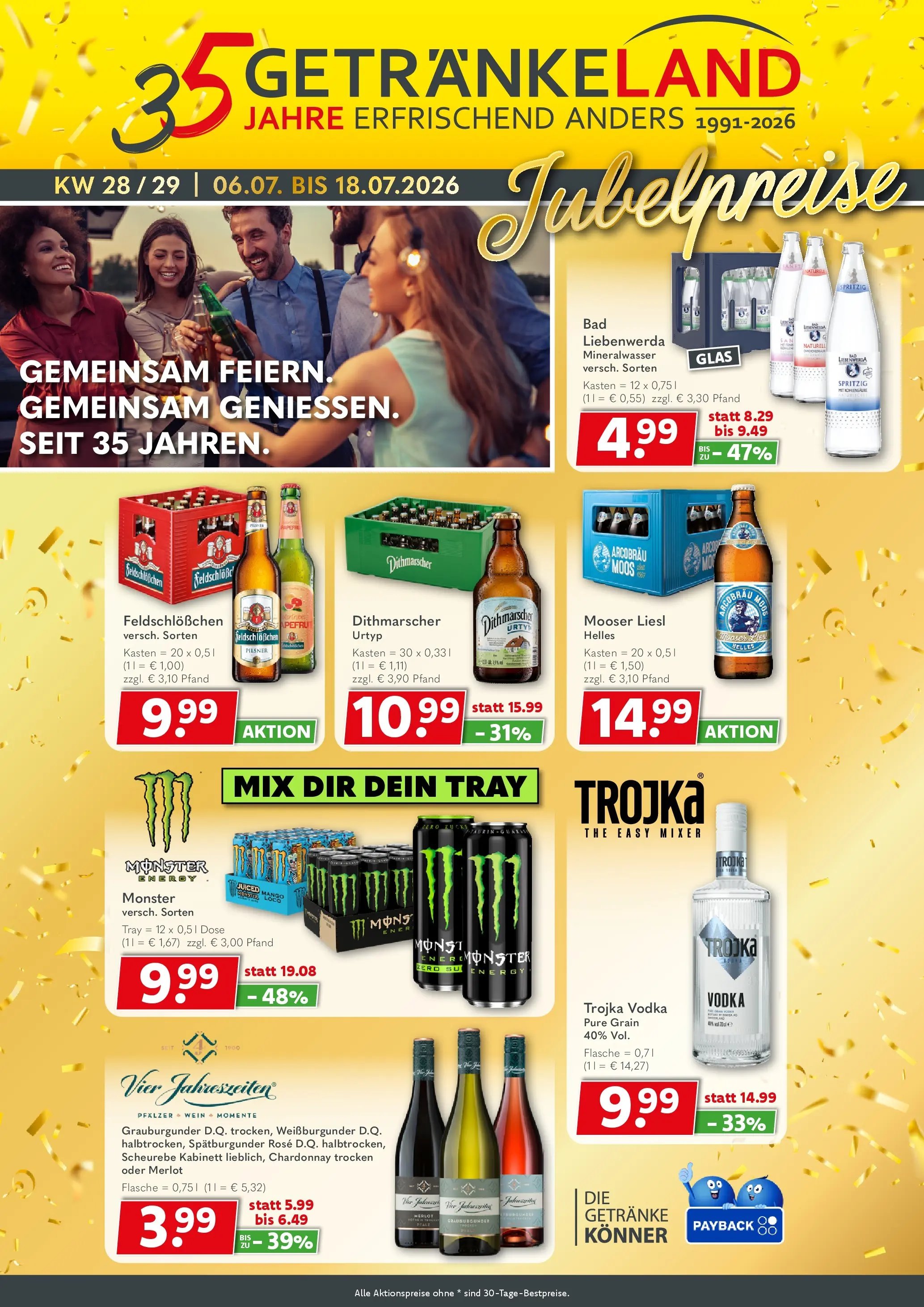 Getränkeland Getränkeangebote