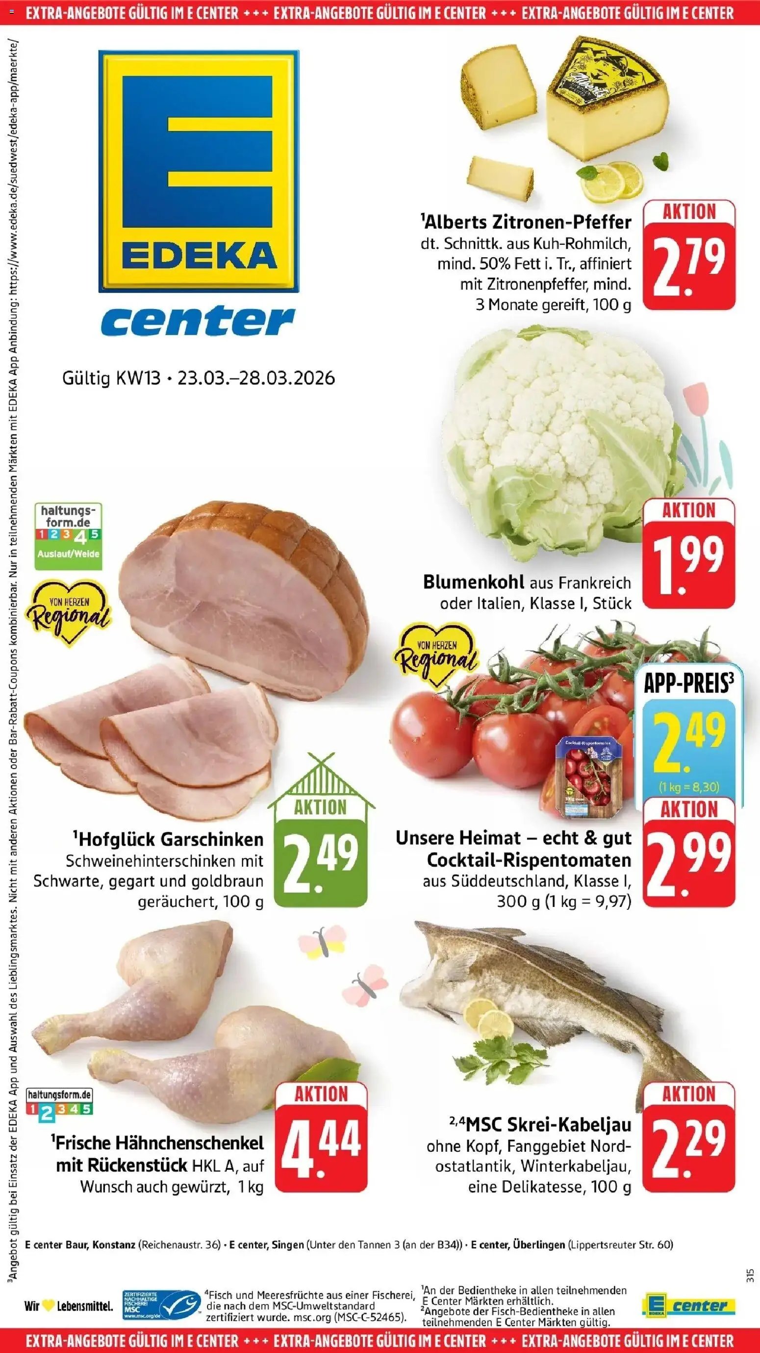 E center Prospekt Überlingen	 (2026-03-23 - 2026-03-28)