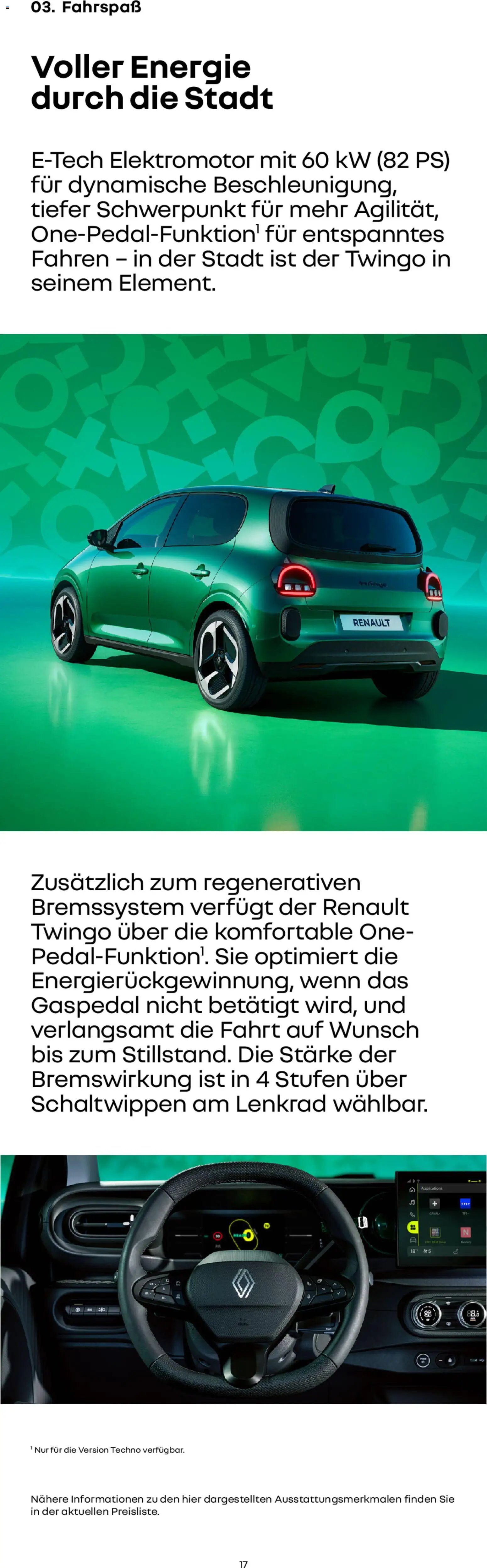 Renault Prospekt Twingo E-Tech	