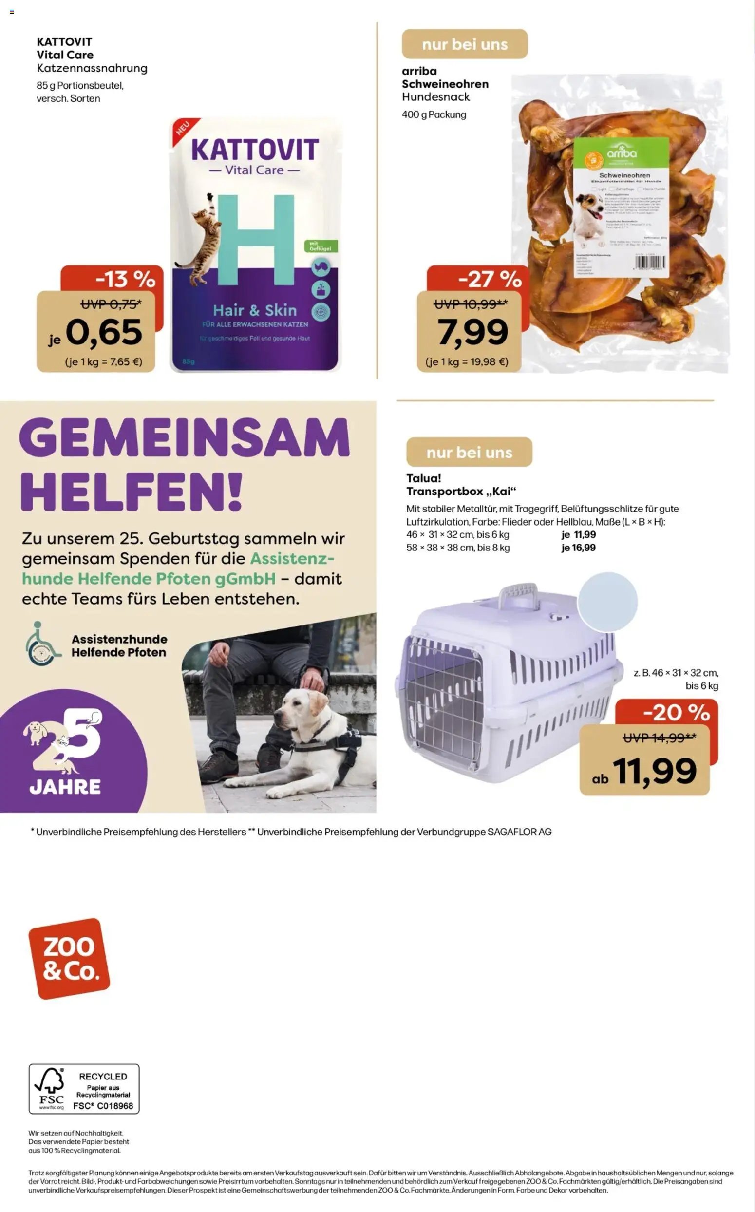 Zoo & co Prospekt