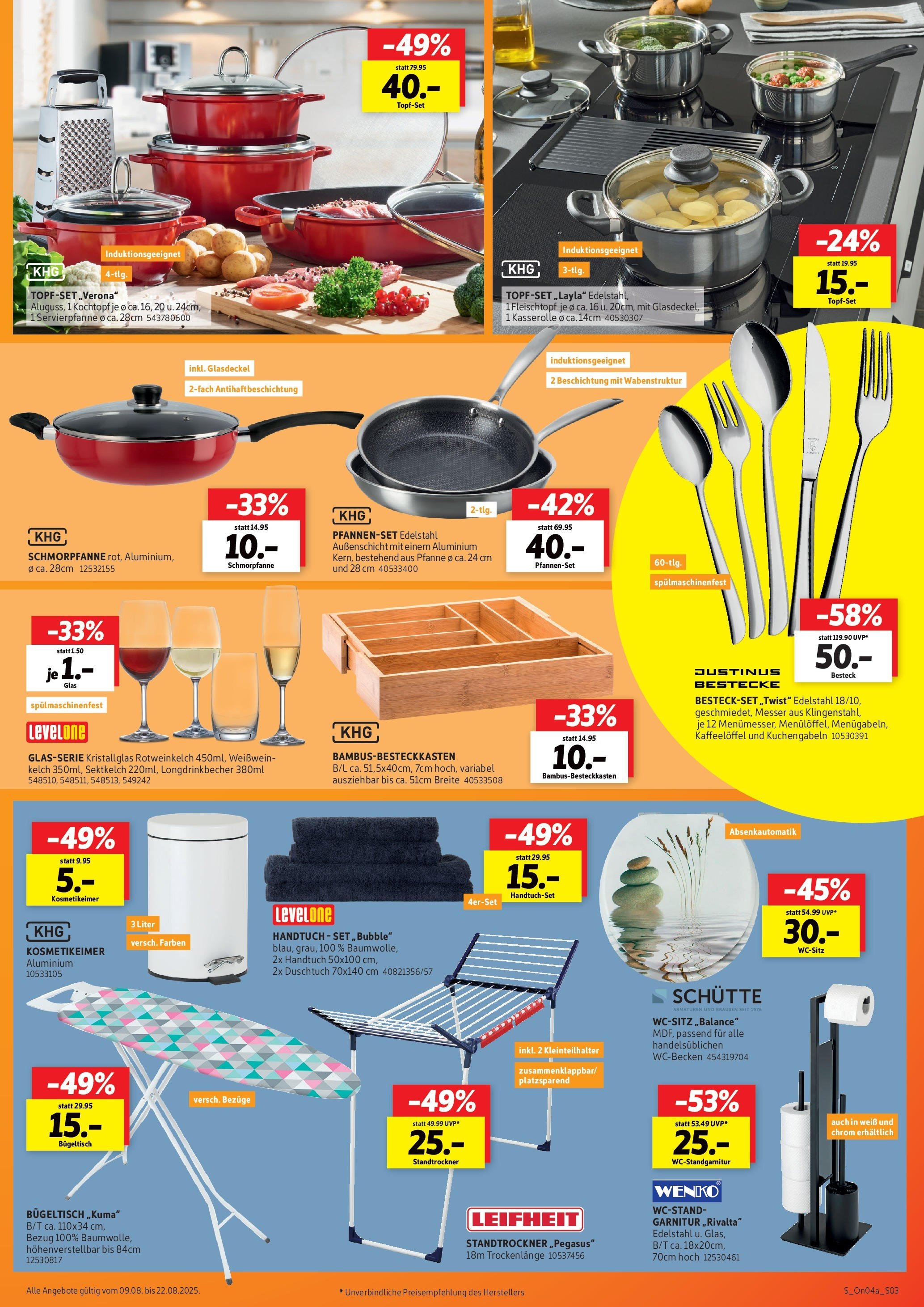 Sconto Prospekt Erfurt (2025-08-09 - 2025-08-22) | 3