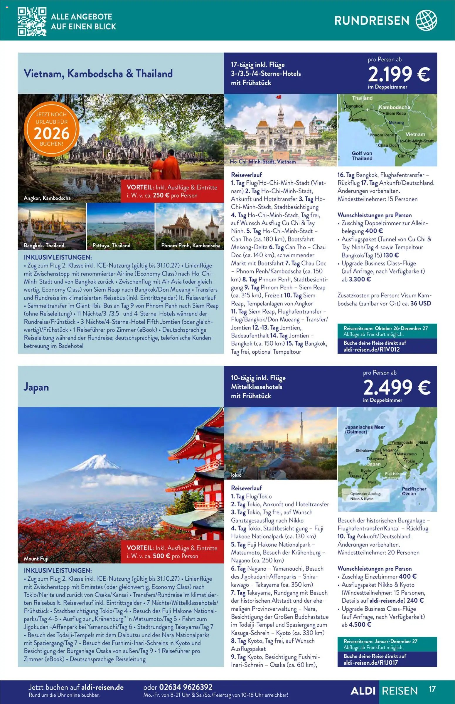 Aldi Reisen Reisemagazin