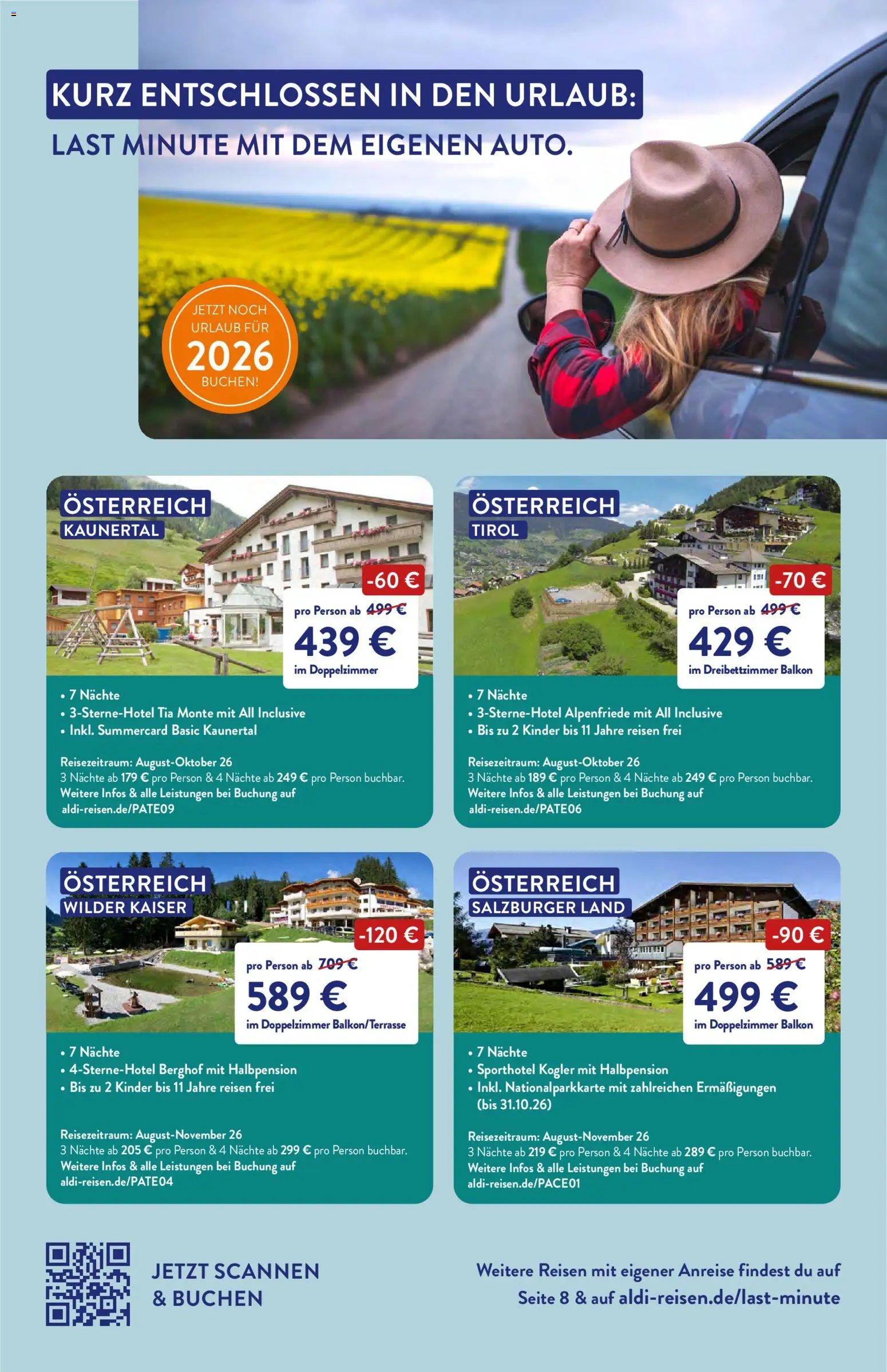Aldi Reisen Reisemagazin