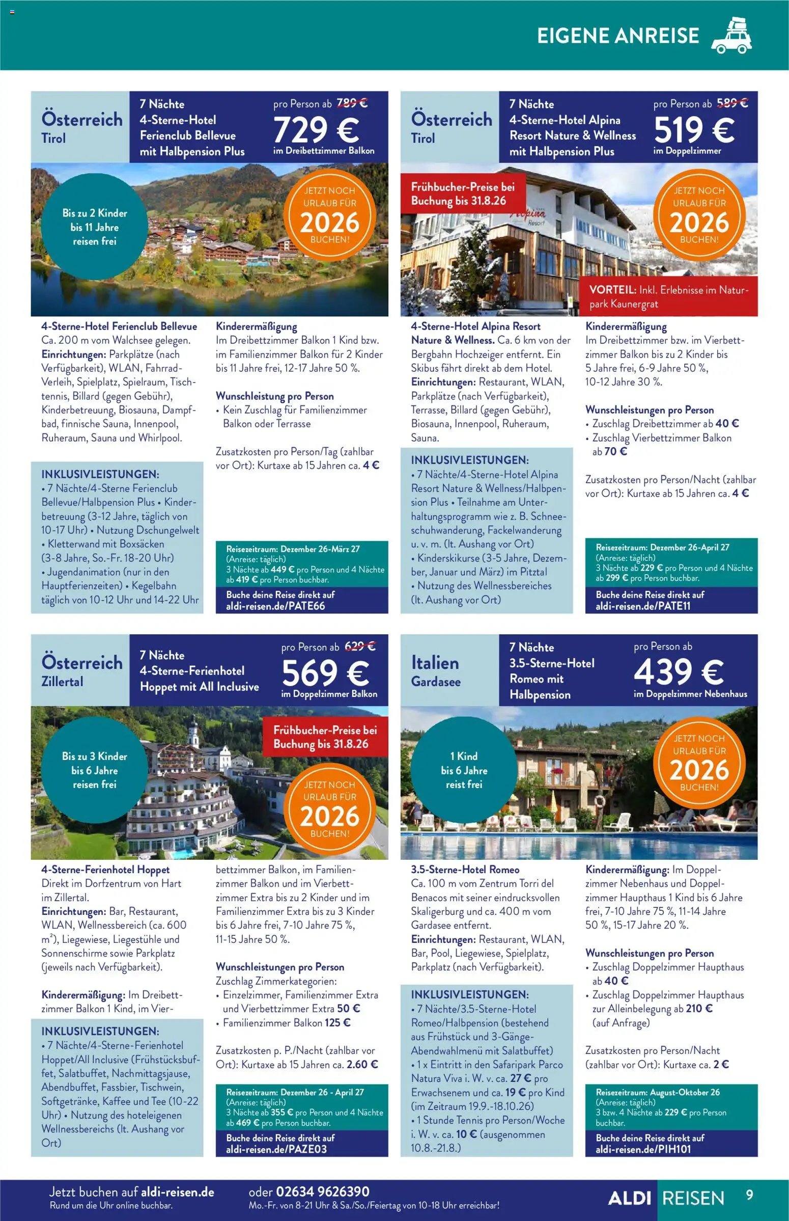 Aldi Reisen Reisemagazin