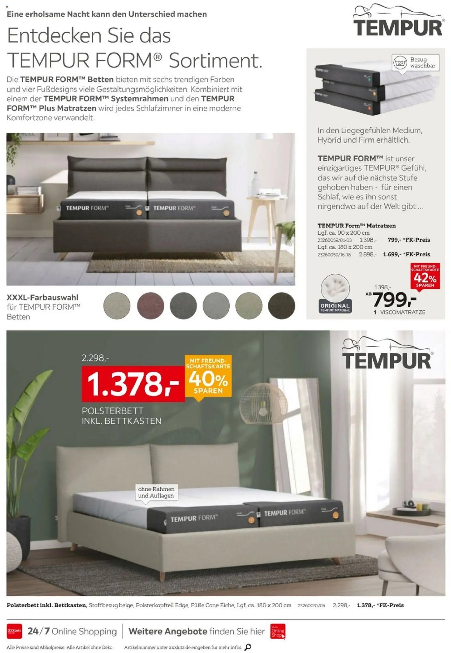 XXXLutz TEMPUR