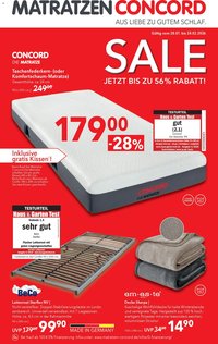 Matratzen Concord Prospekt 	