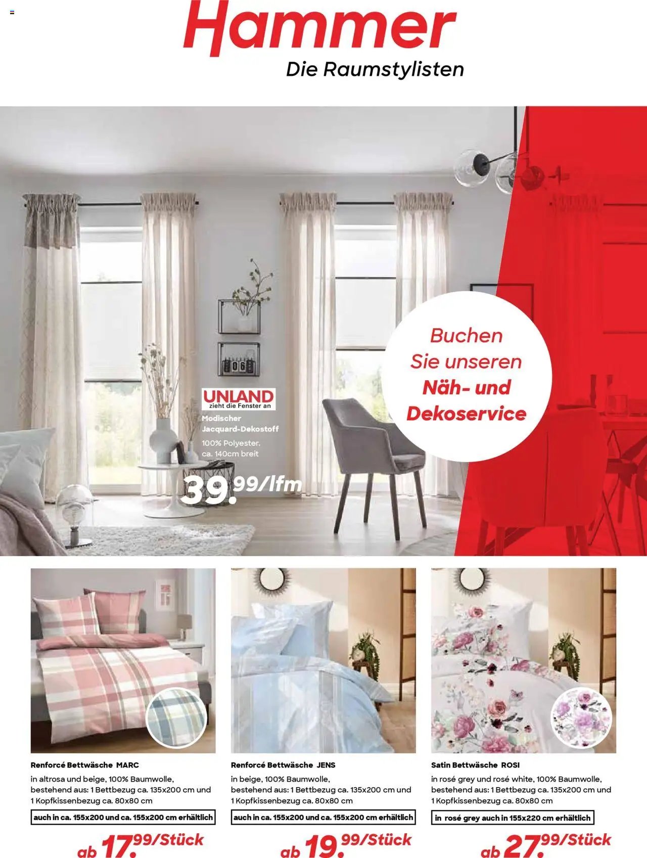 Hammer Zuhause Prospekt 	