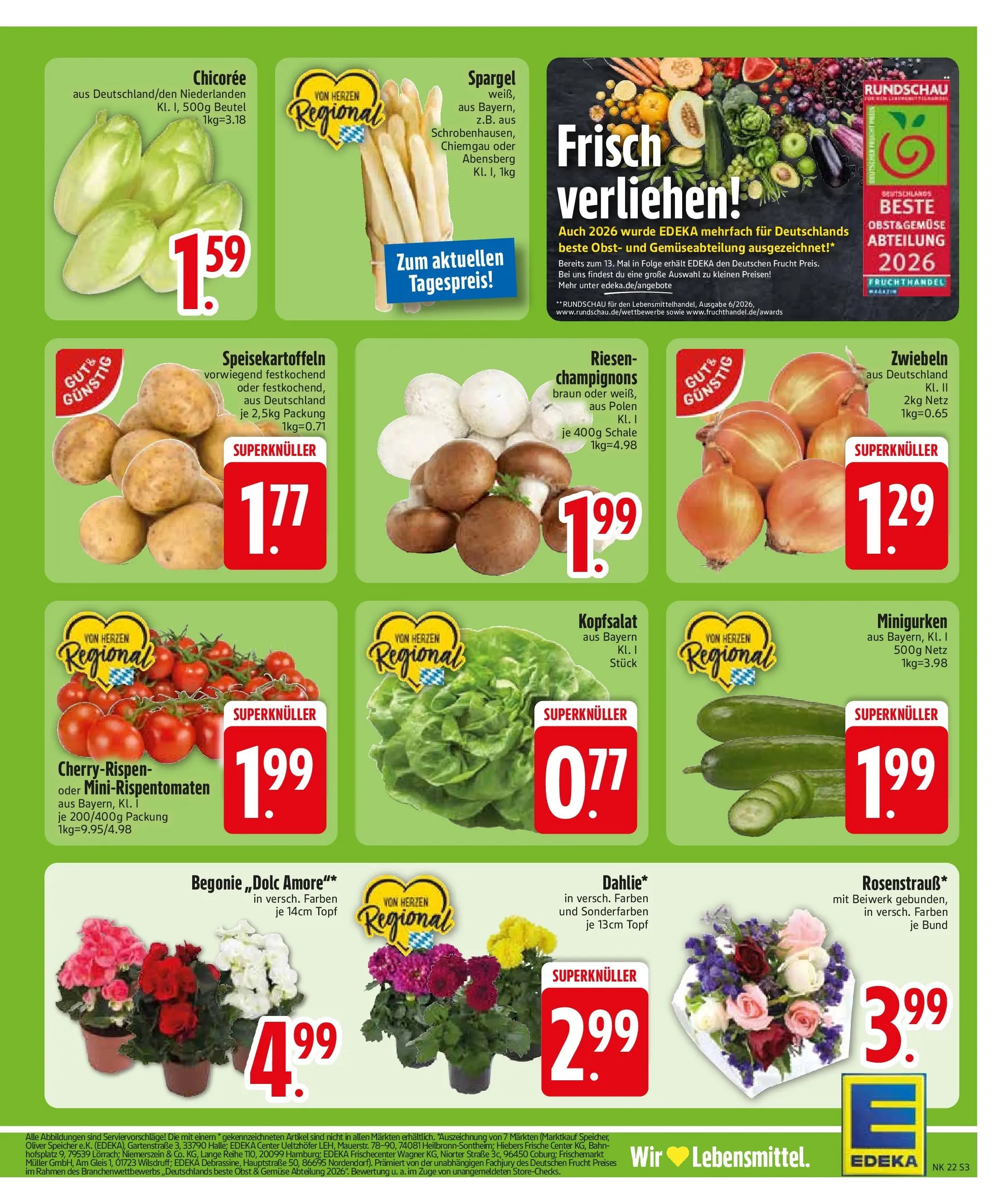 Edeka prospekt Markt Schwaben