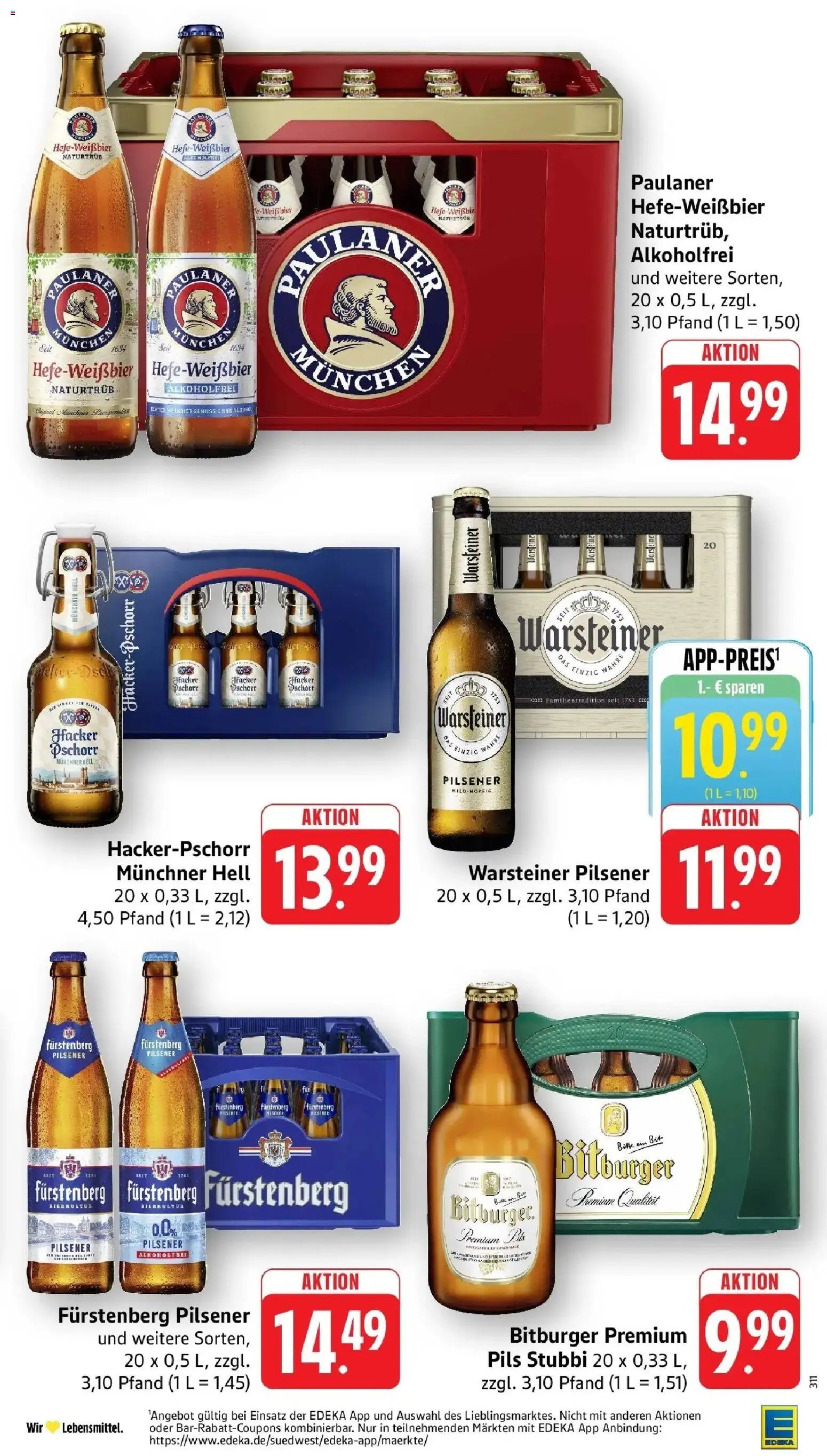 Edeka prospekt Karlsbad-Langensteinbach	