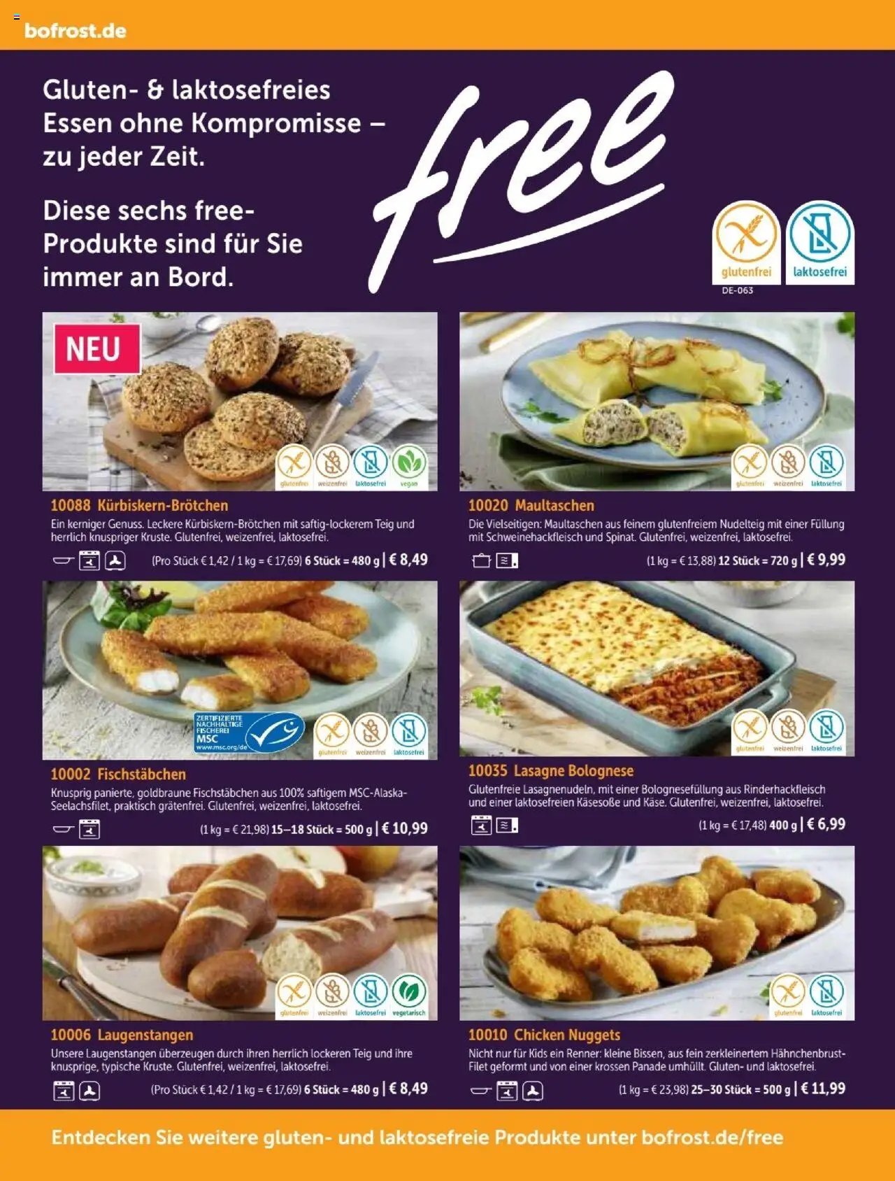 Bofrost Katalog (2025-09-07 - 2026-03-07) | 136