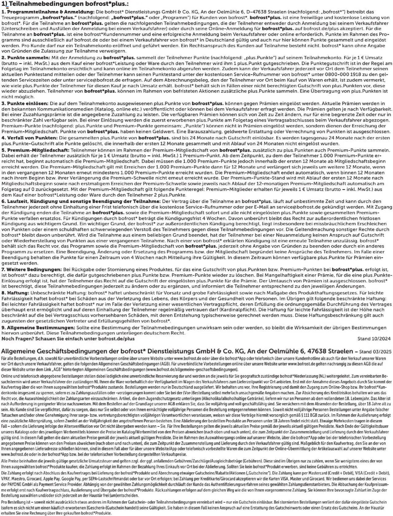 Bofrost Katalog (2025-09-07 - 2026-03-07) | 146