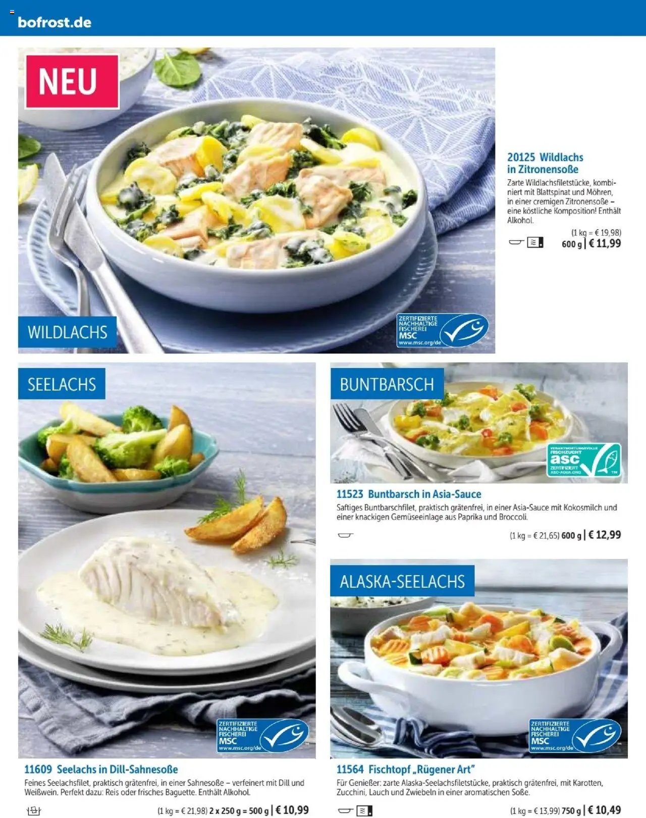 Bofrost Katalog (2025-09-07 - 2026-03-07) | 60