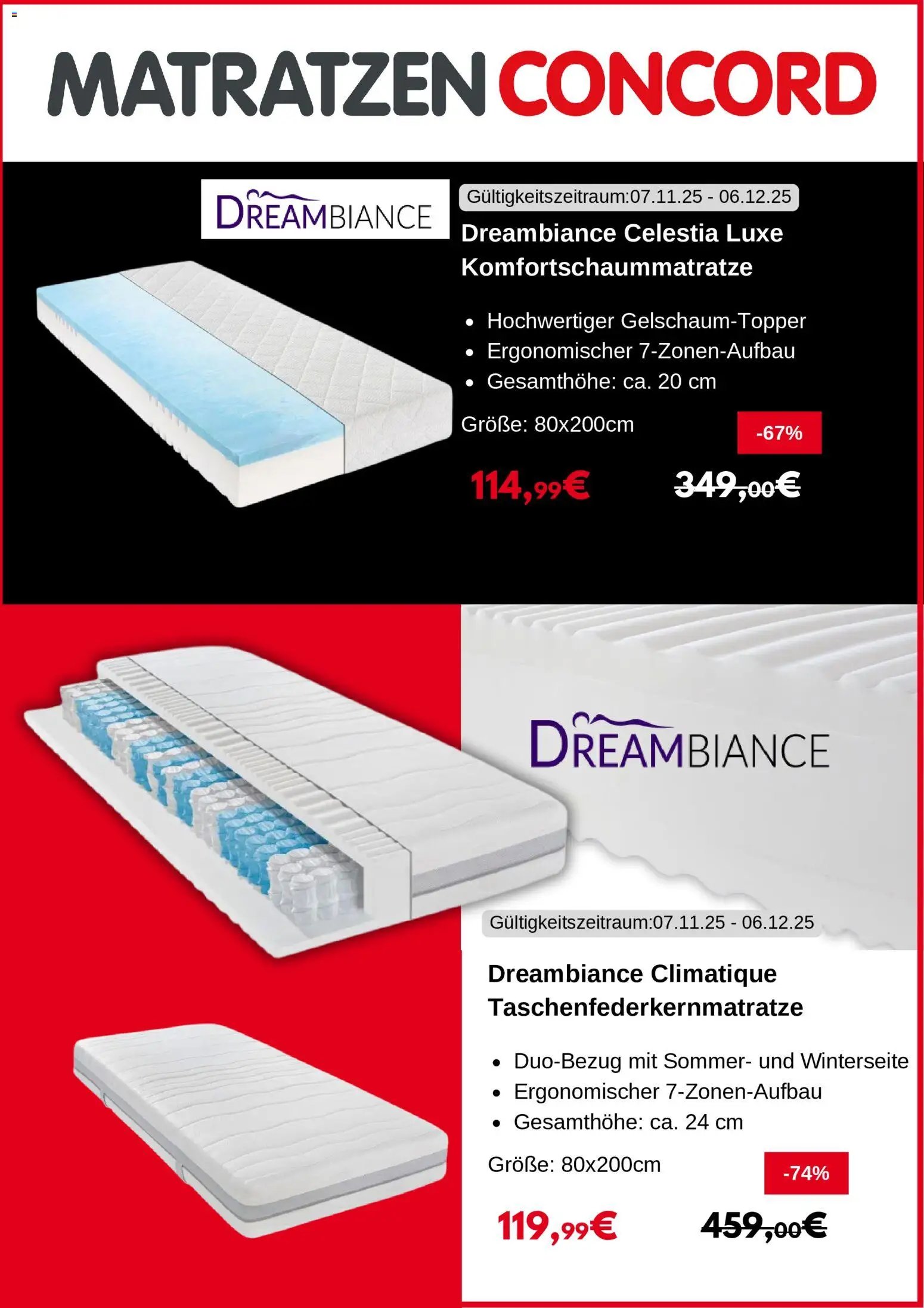 Matratzen Concord - Black Friday