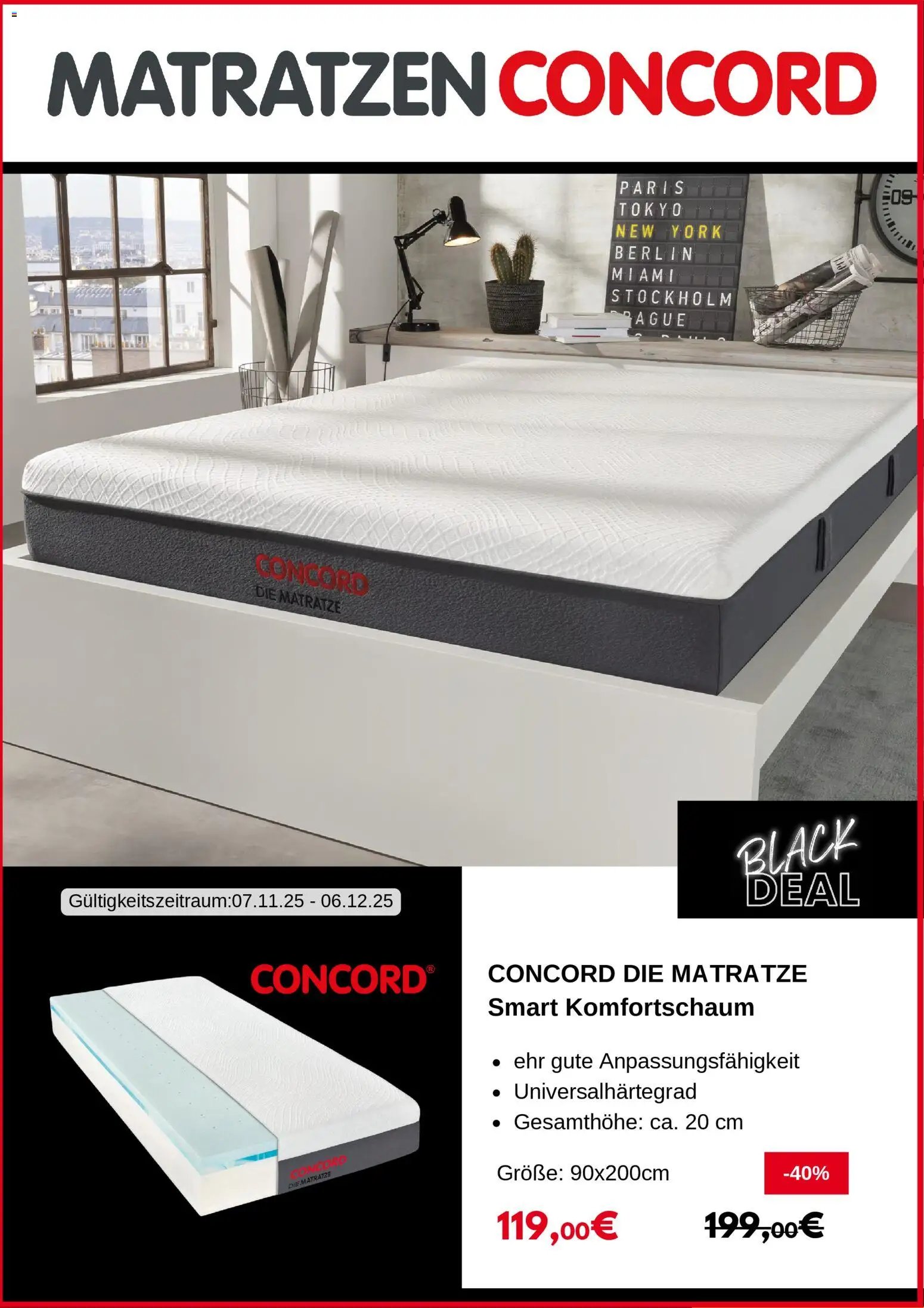 Matratzen Concord - Black Friday