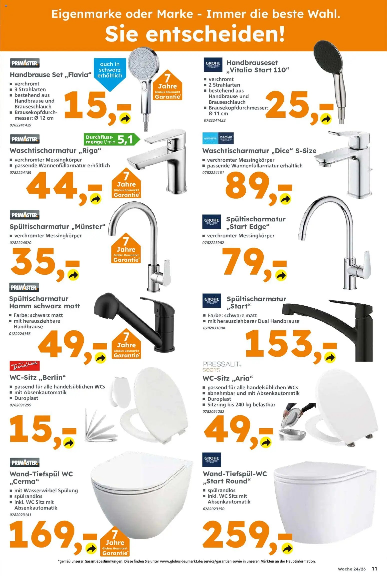 Globus Baumarkt Prospekt