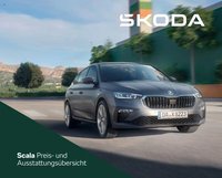 Škoda Scala Preisliste