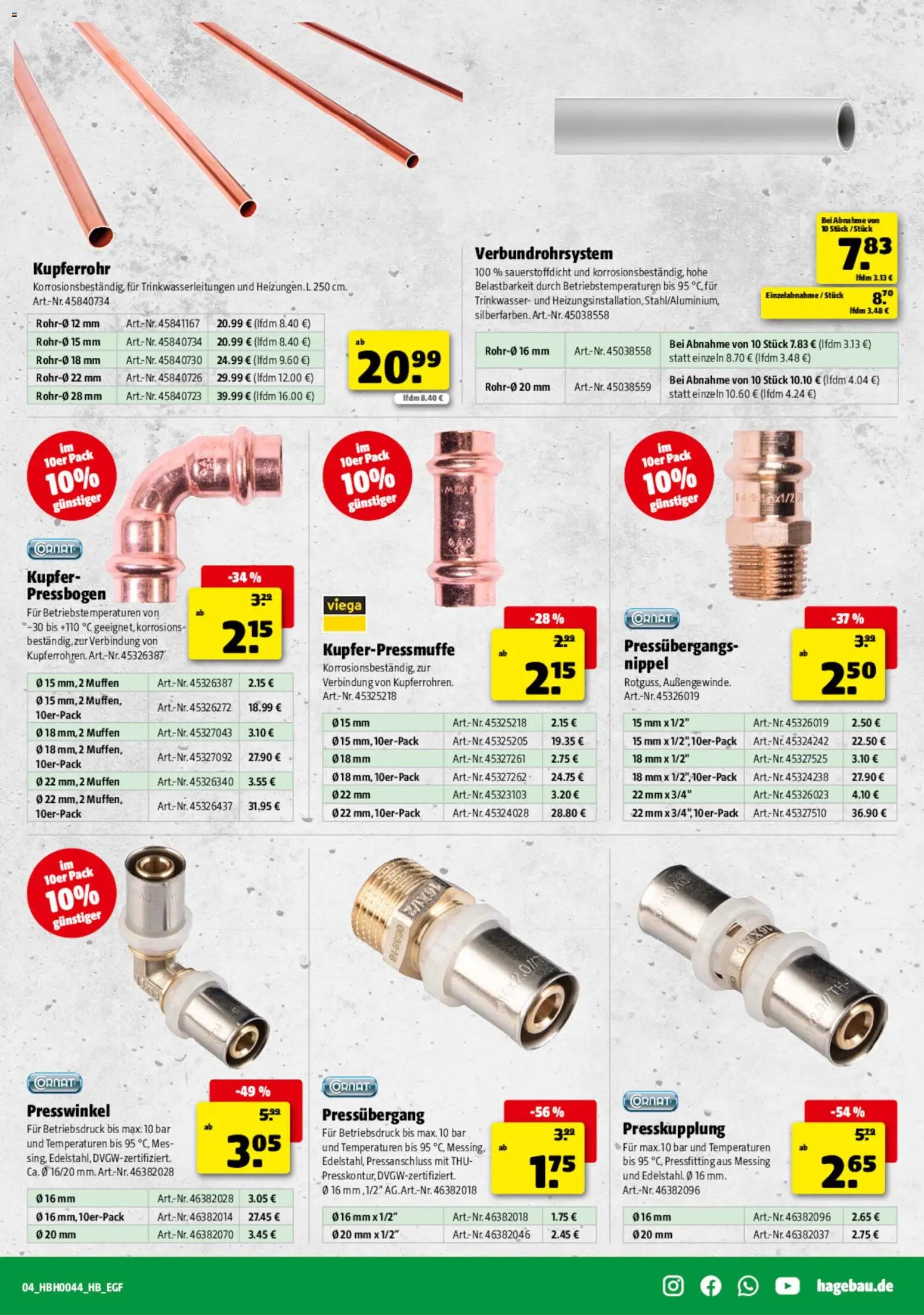 Hagebau Prospekt