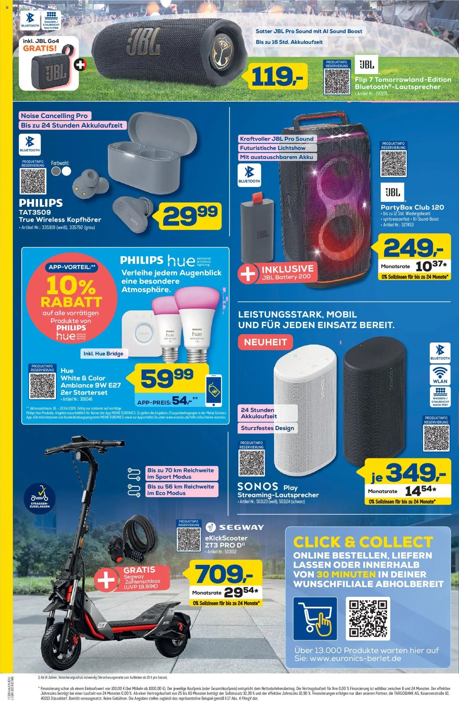 Euronics Prospekt Berlet (2026-04-16 - 2026-04-22)