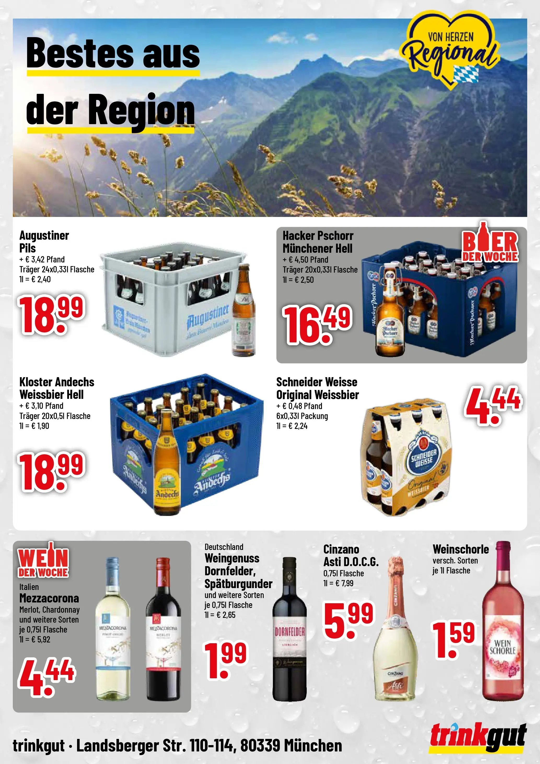 Trinkgut Prospekt München	