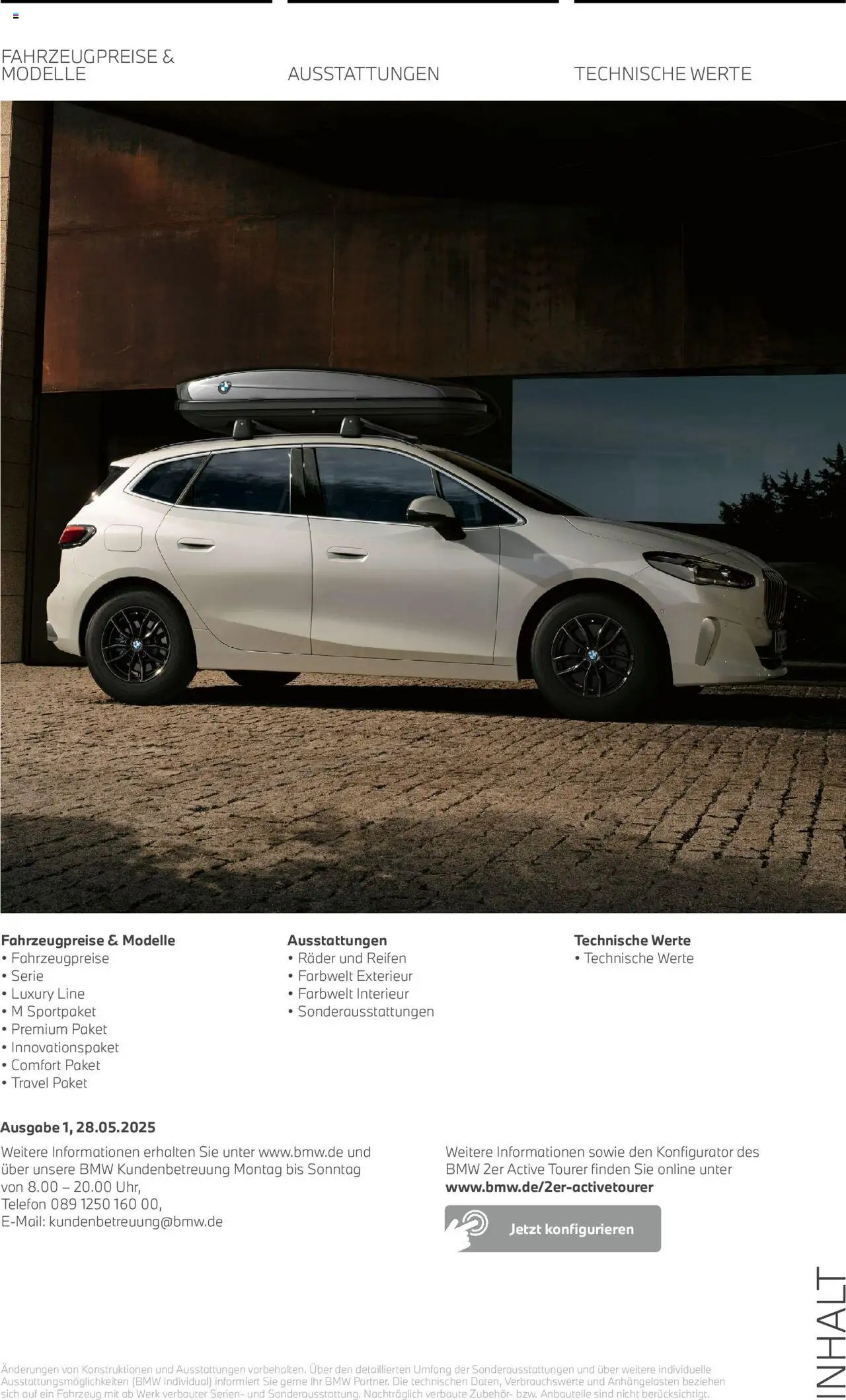 BMW 2er Active Tourer (2025-07-01 - 2026-06-30) | 2
