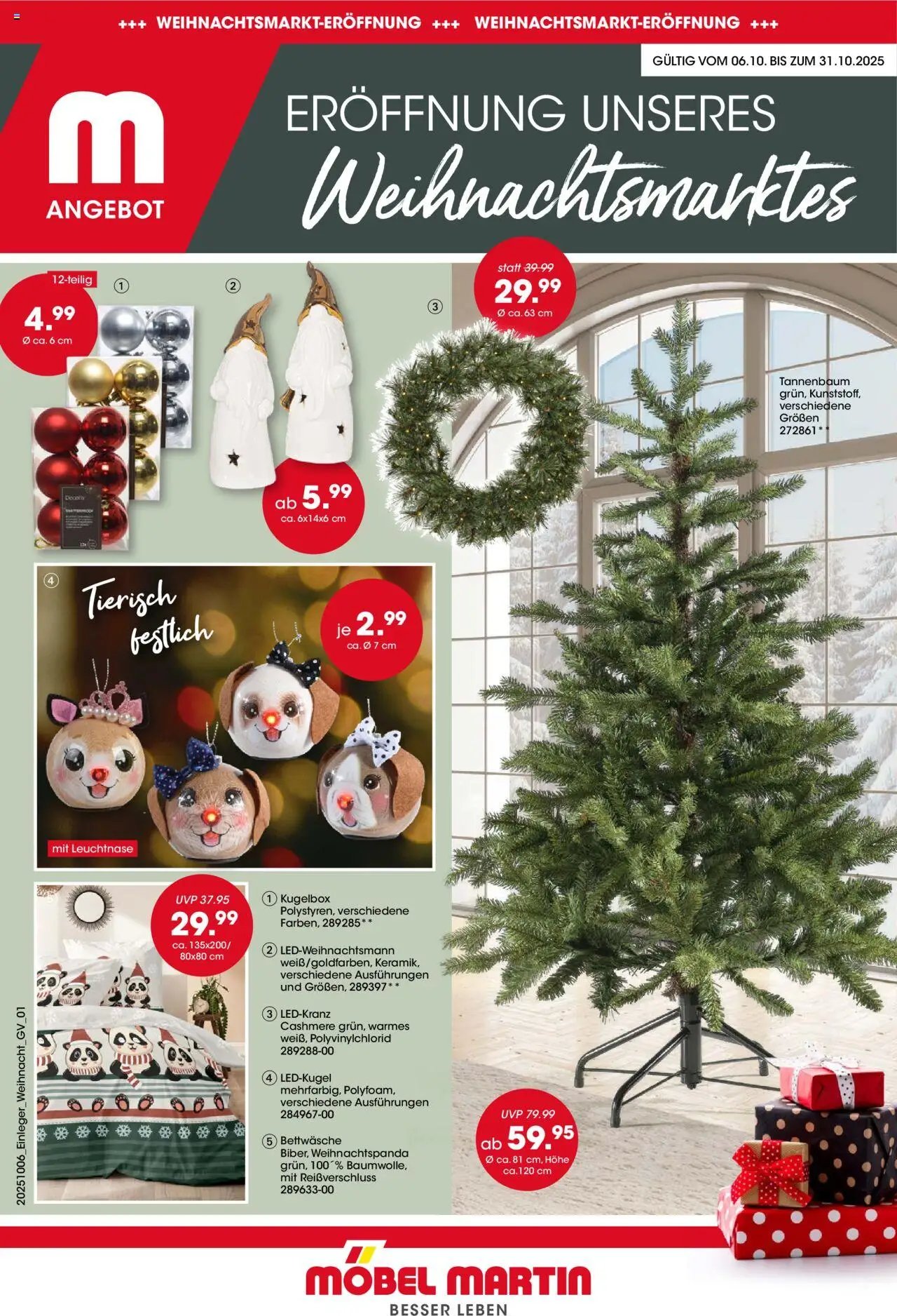 Möbel Martin Eröffnung Weihnachtsmarkt (2025-10-06 - 2025-10-31) | 1