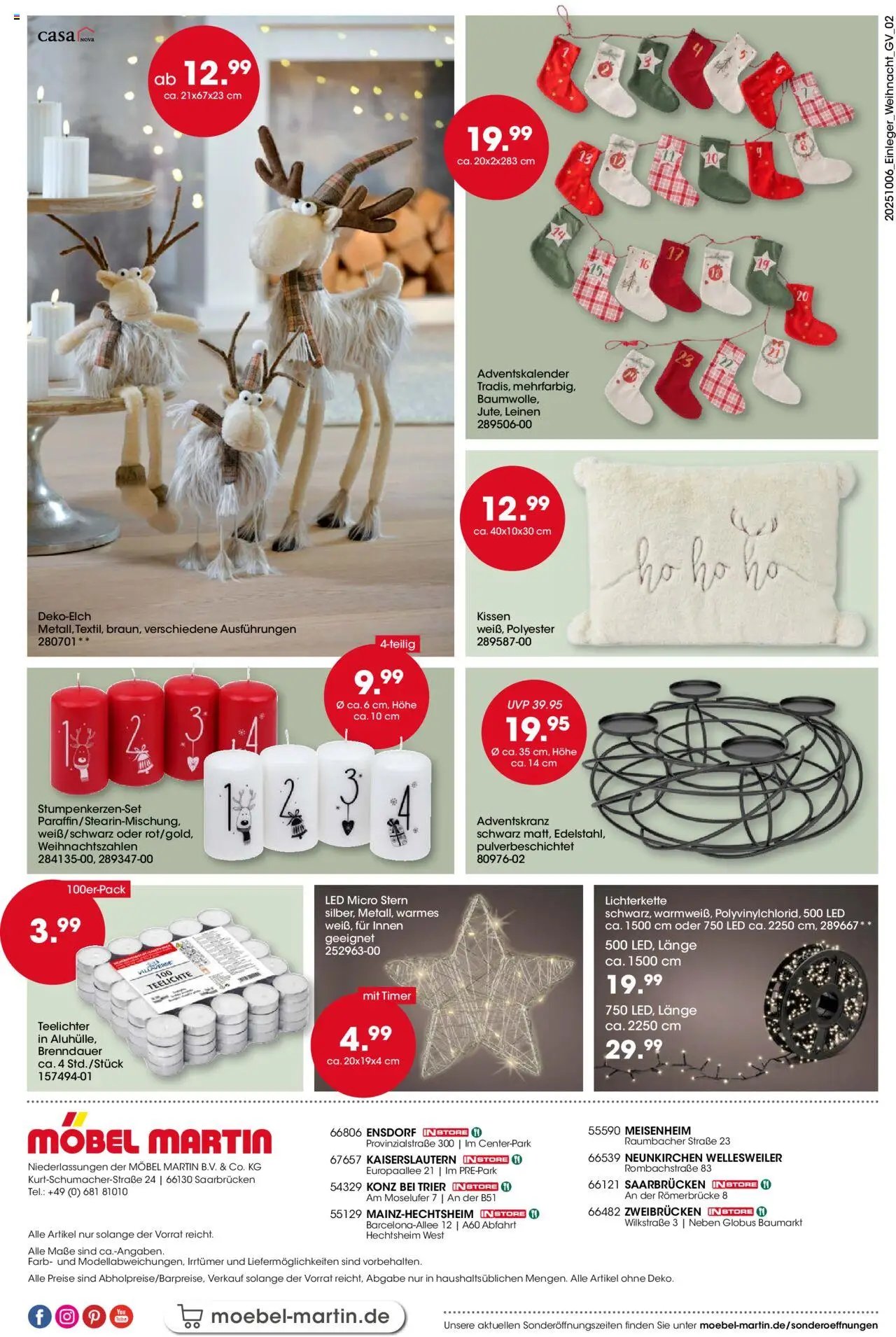 Möbel Martin Eröffnung Weihnachtsmarkt (2025-10-06 - 2025-10-31) | 2