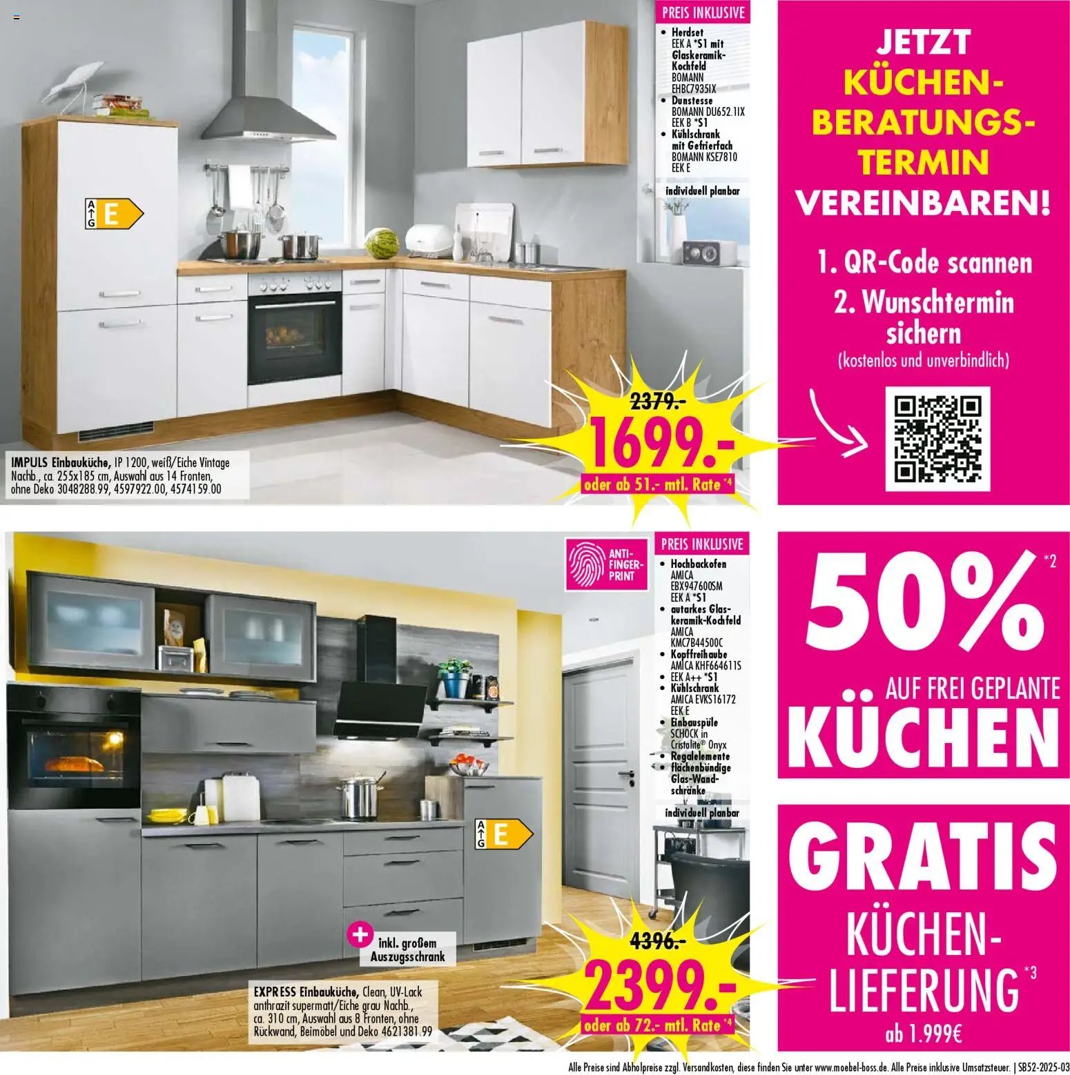 SB Möbel Boss Prospekt 	 (2025-12-20 - 2026-01-02)