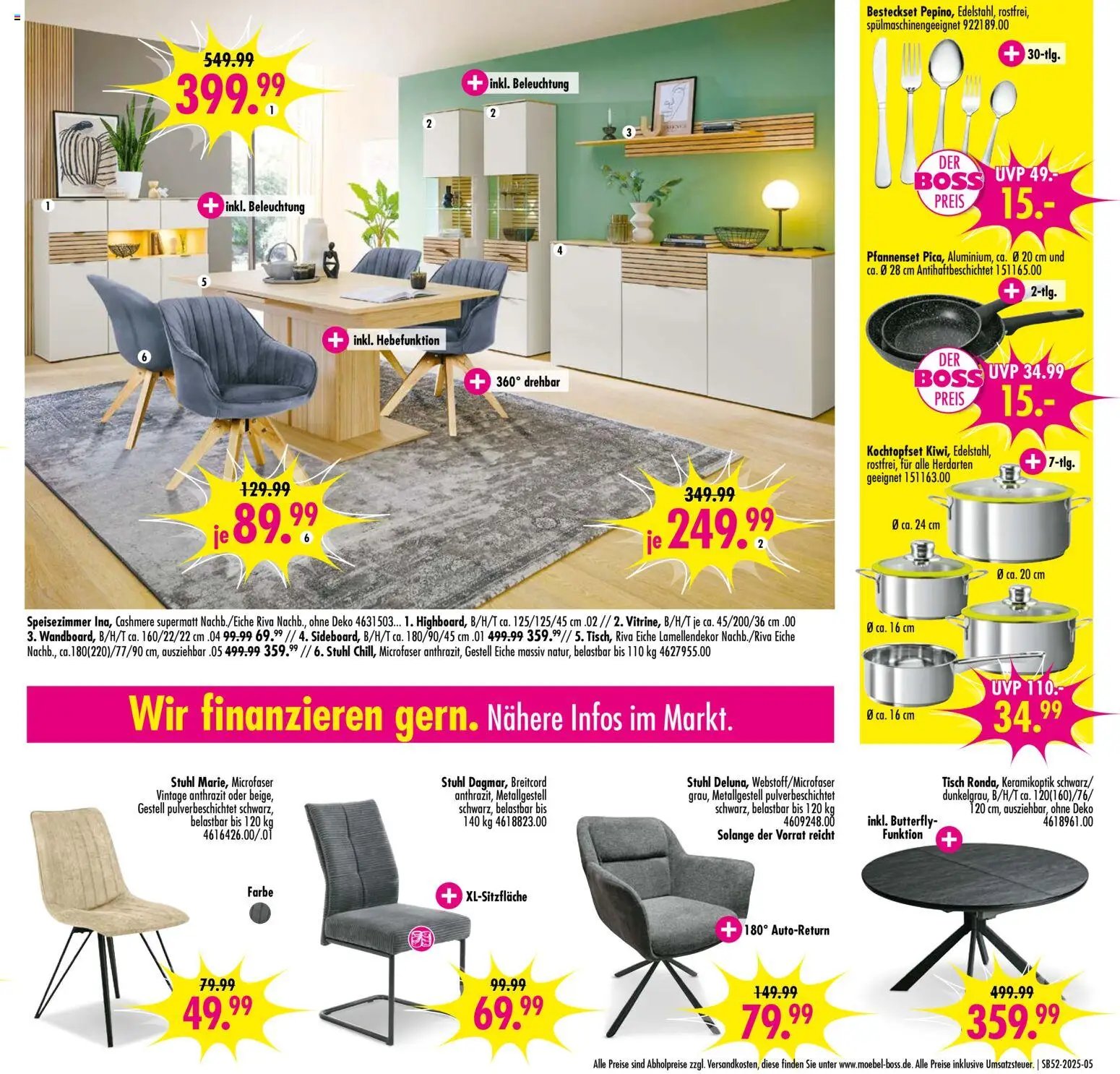 SB Möbel Boss Prospekt 	 (2025-12-20 - 2026-01-02)