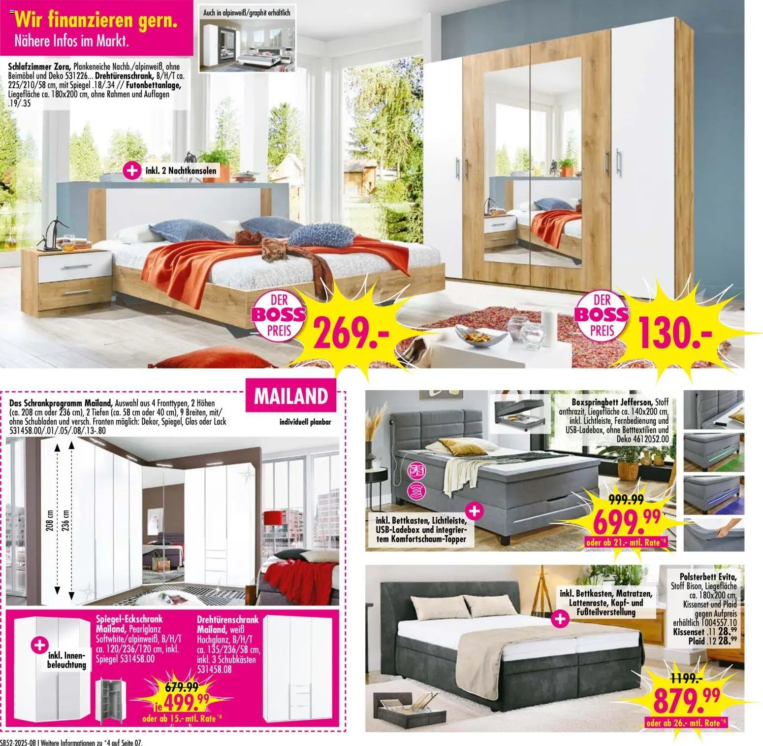 SB Möbel Boss Prospekt 	 (2025-12-20 - 2026-01-02)