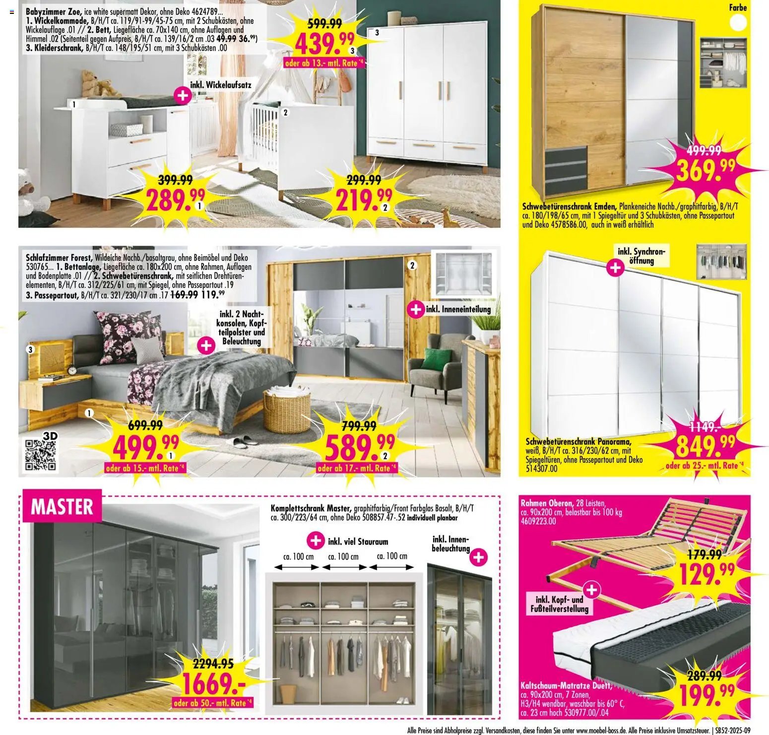 SB Möbel Boss Prospekt 	 (2025-12-20 - 2026-01-02)
