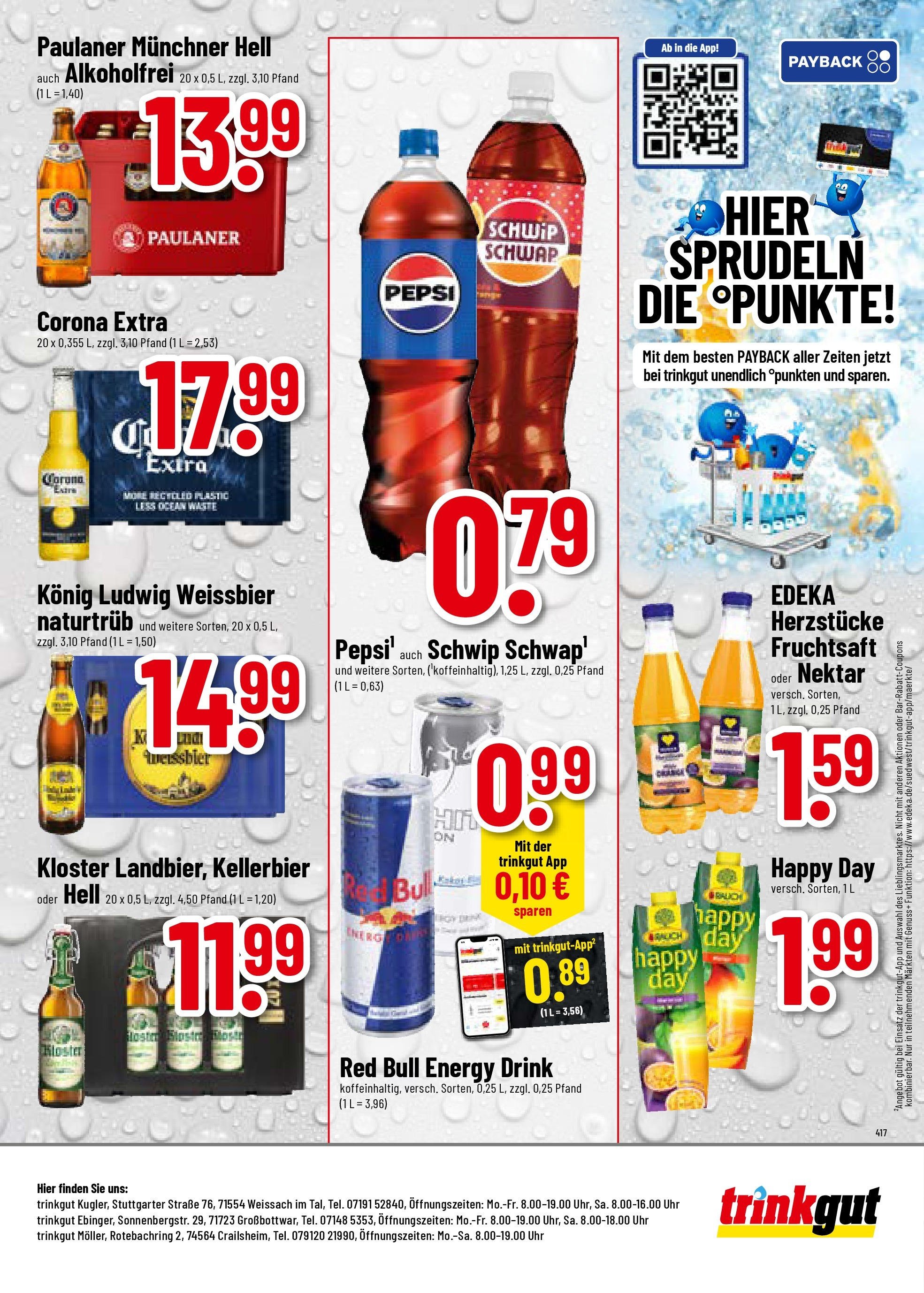 Trinkgut prospekt Crailsheim	 (2025-07-13 - 2025-07-19) | 8
