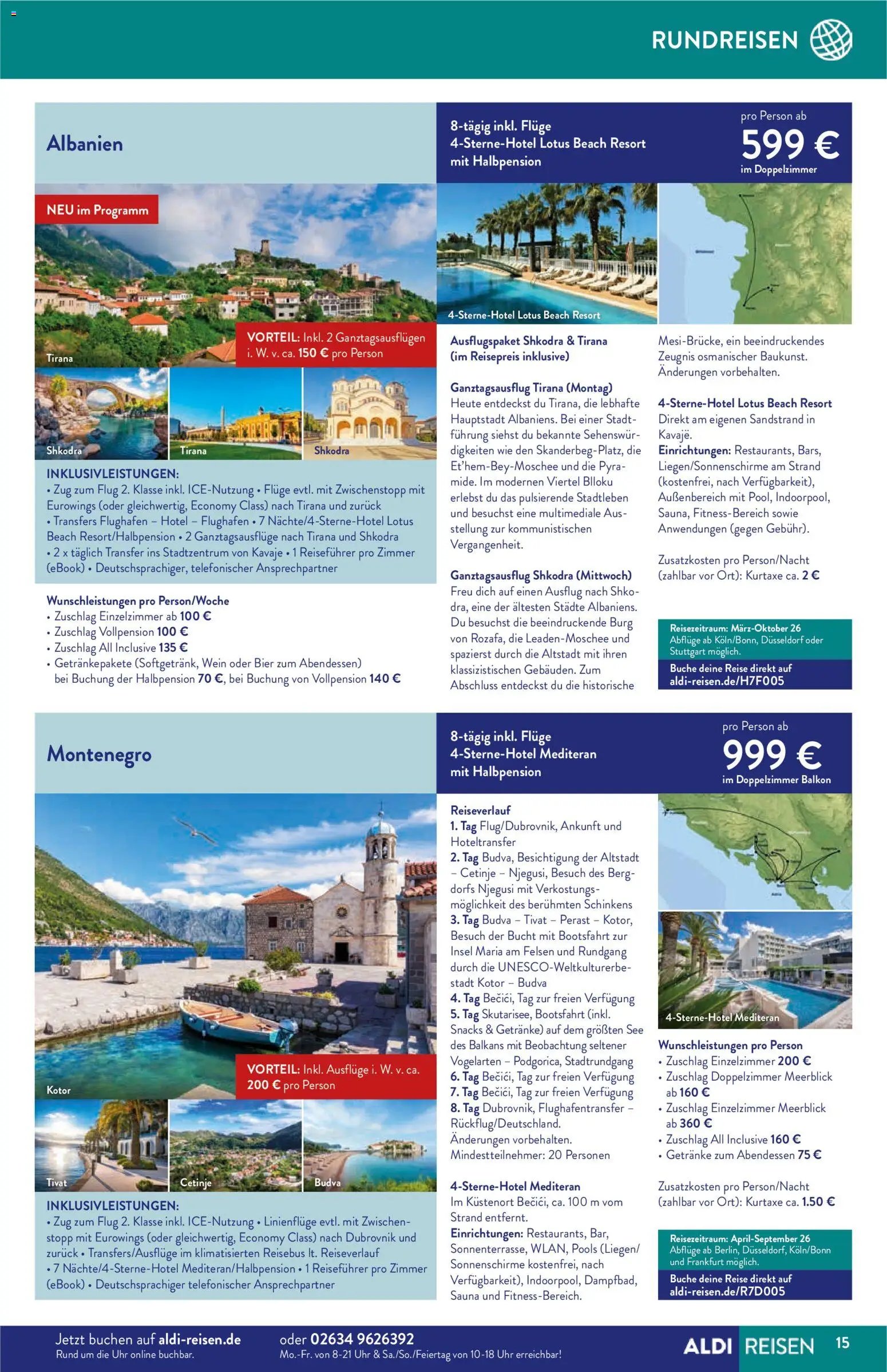 Aldi Reisen Prospekt 	 (2025-12-01 - 2025-12-31)