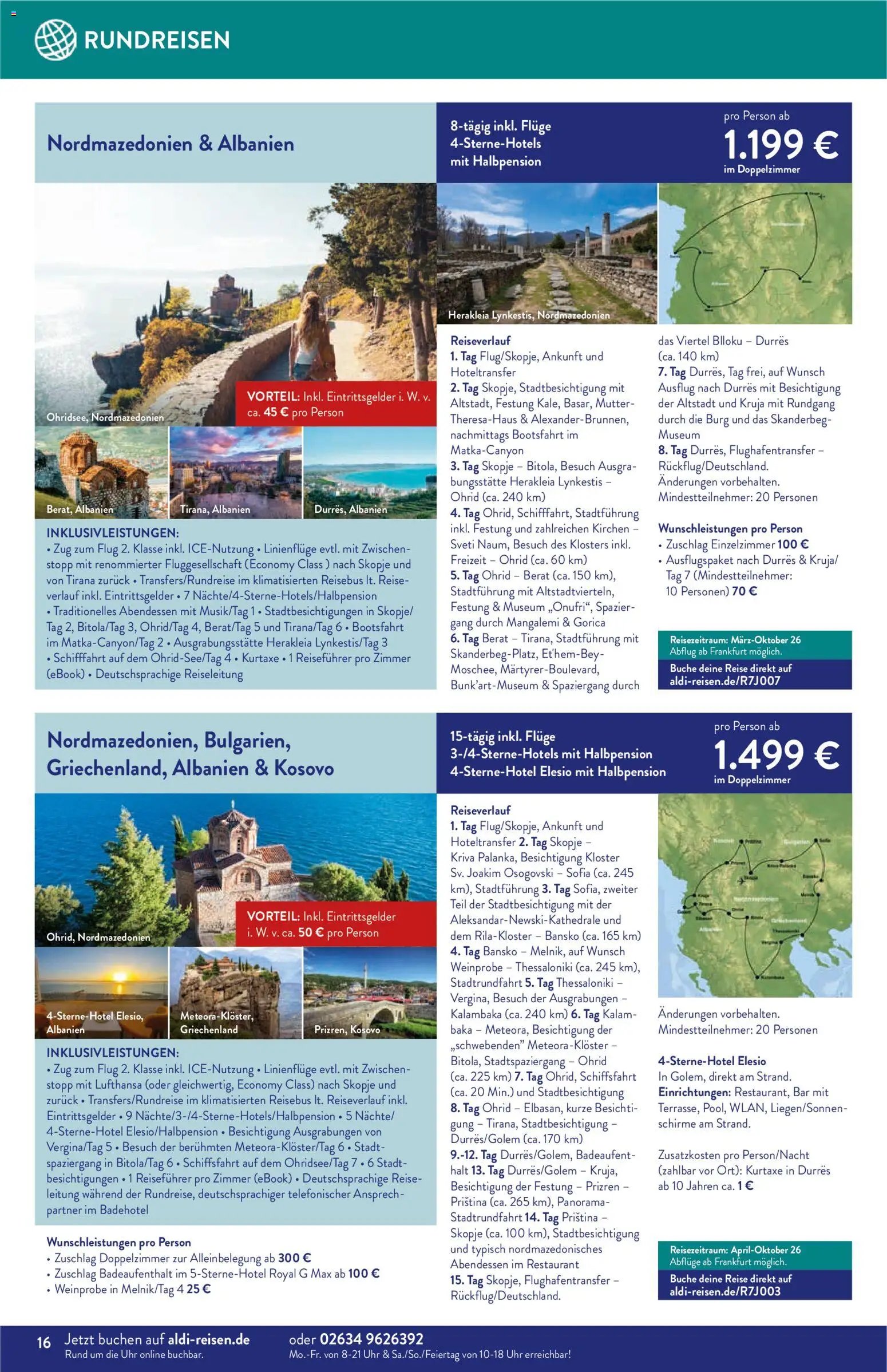 Aldi Reisen Prospekt 	 (2025-12-01 - 2025-12-31)