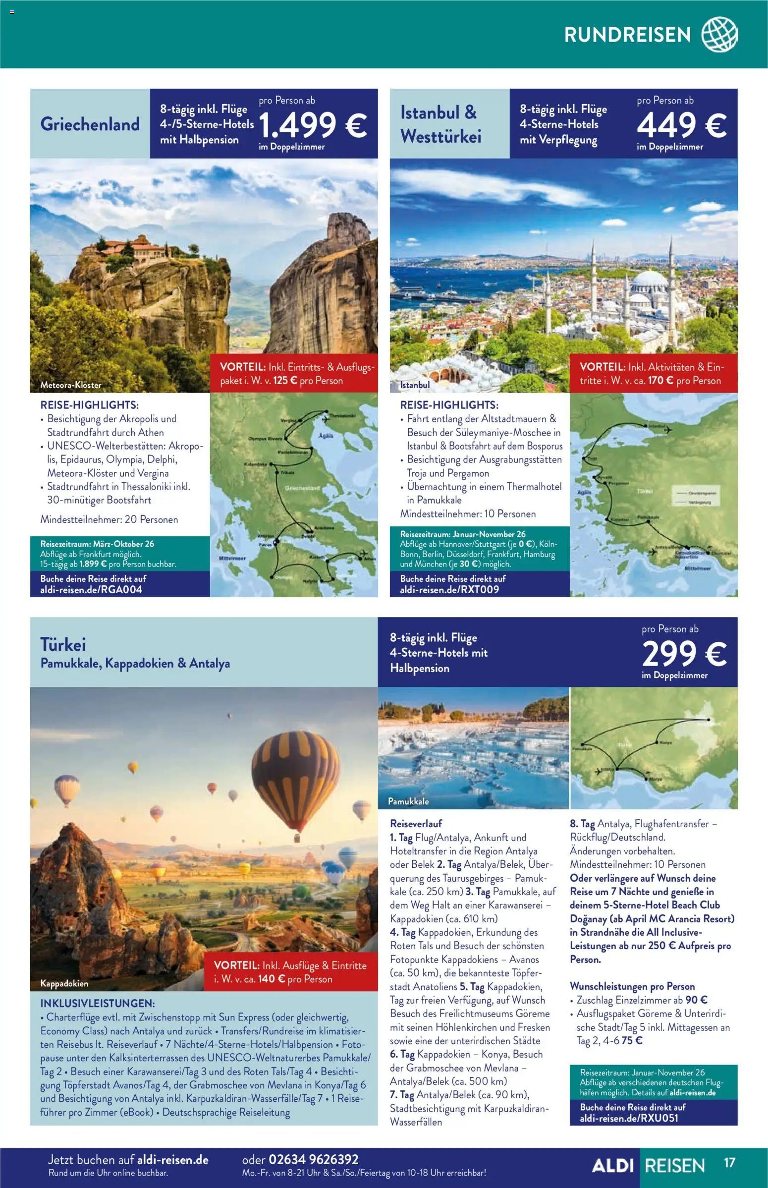 Aldi Reisen Prospekt 	 (2025-12-01 - 2025-12-31)