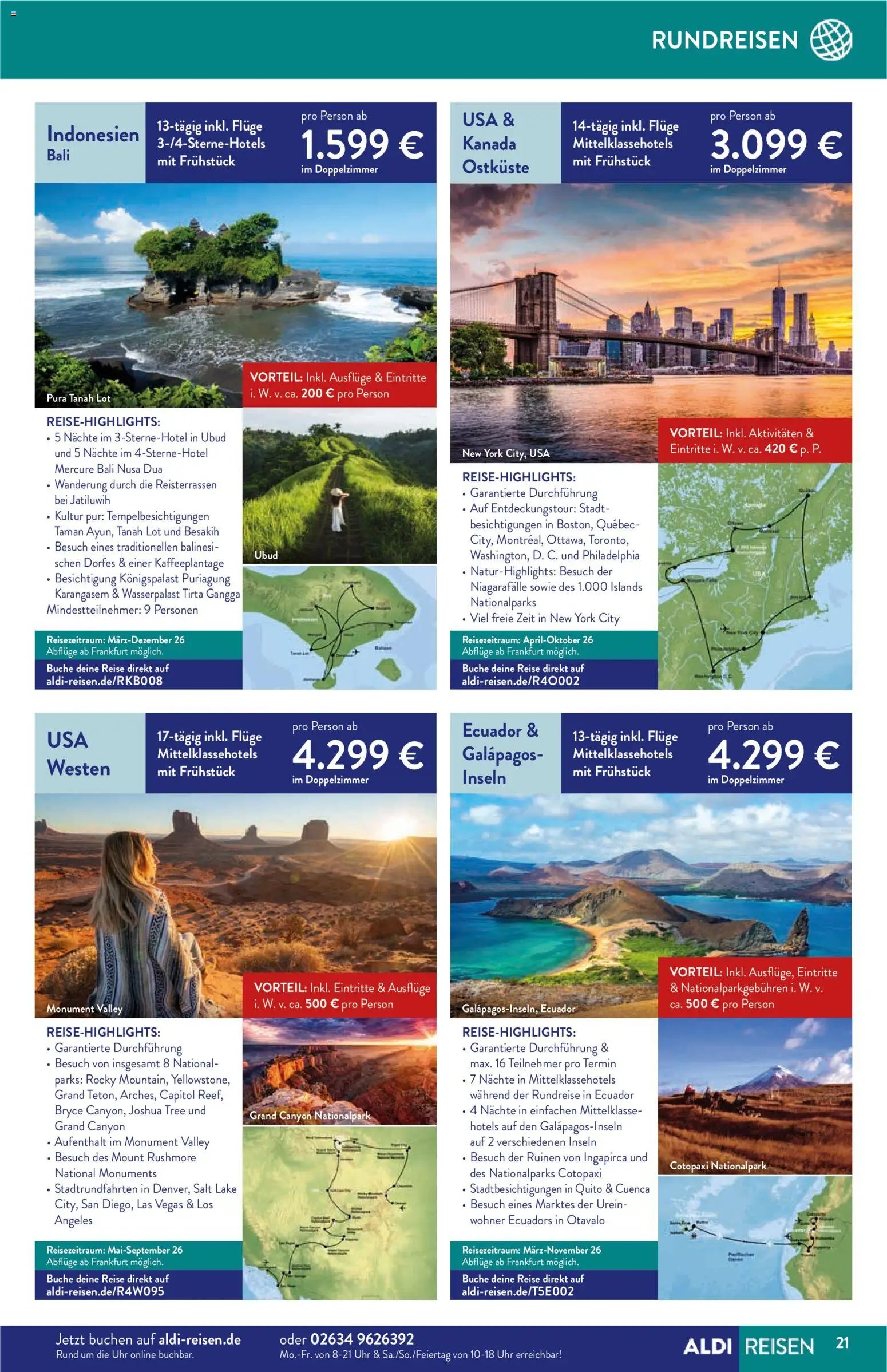 Aldi Reisen Prospekt 	 (2025-12-01 - 2025-12-31)