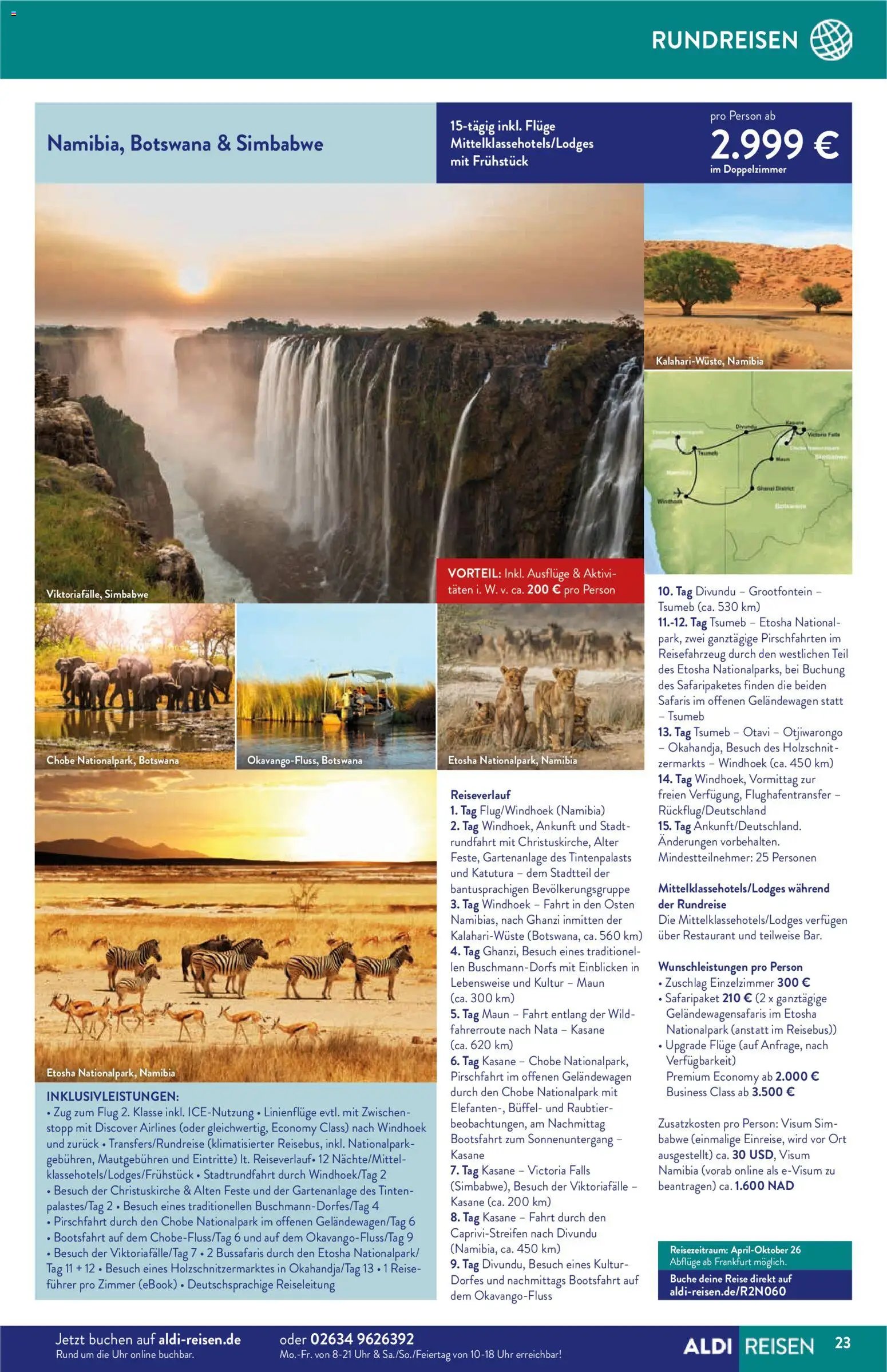 Aldi Reisen Prospekt 	 (2025-12-01 - 2025-12-31)