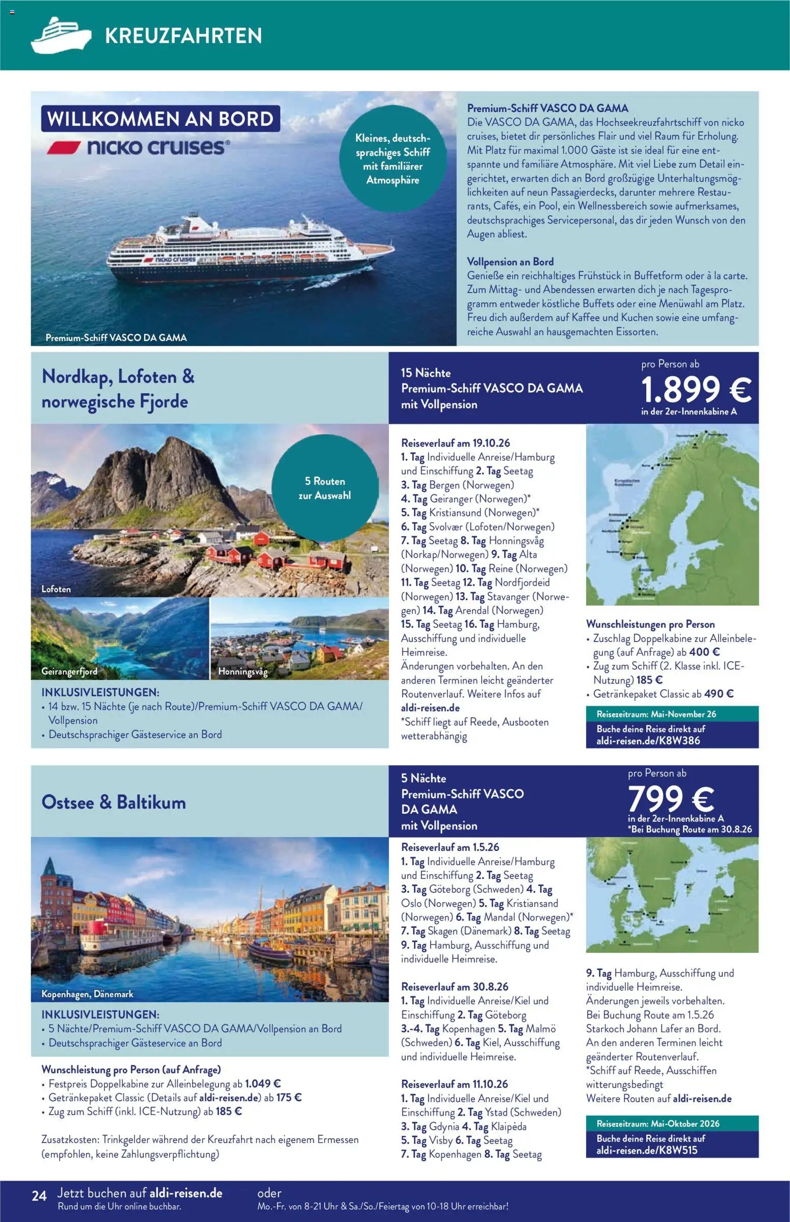 Aldi Reisen Prospekt 	 (2025-12-01 - 2025-12-31)