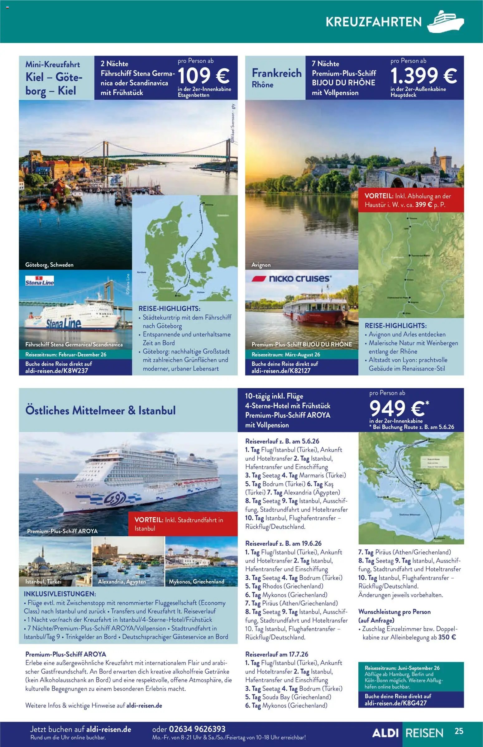 Aldi Reisen Prospekt 	 (2025-12-01 - 2025-12-31)