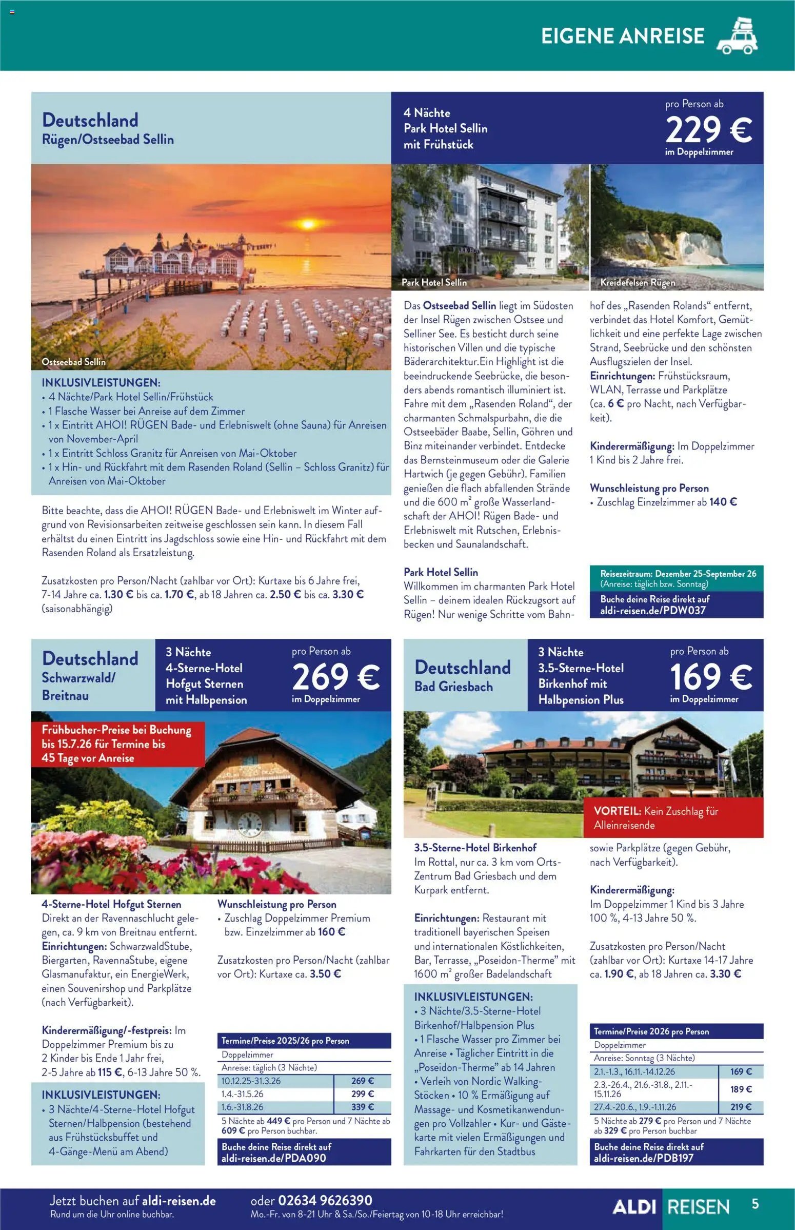 Aldi Reisen Prospekt 	 (2025-12-01 - 2025-12-31)