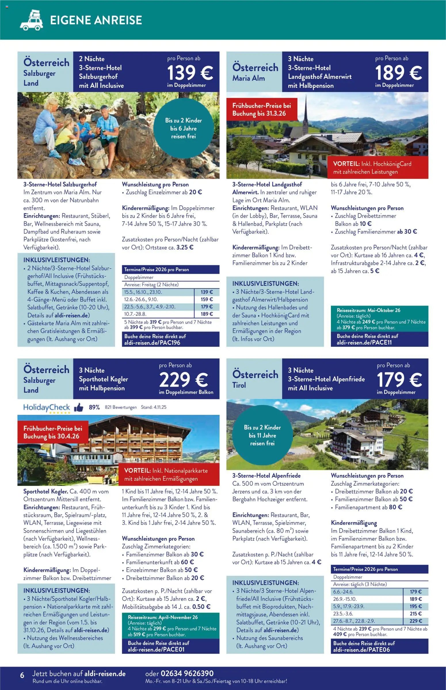 Aldi Reisen Prospekt 	 (2025-12-01 - 2025-12-31)