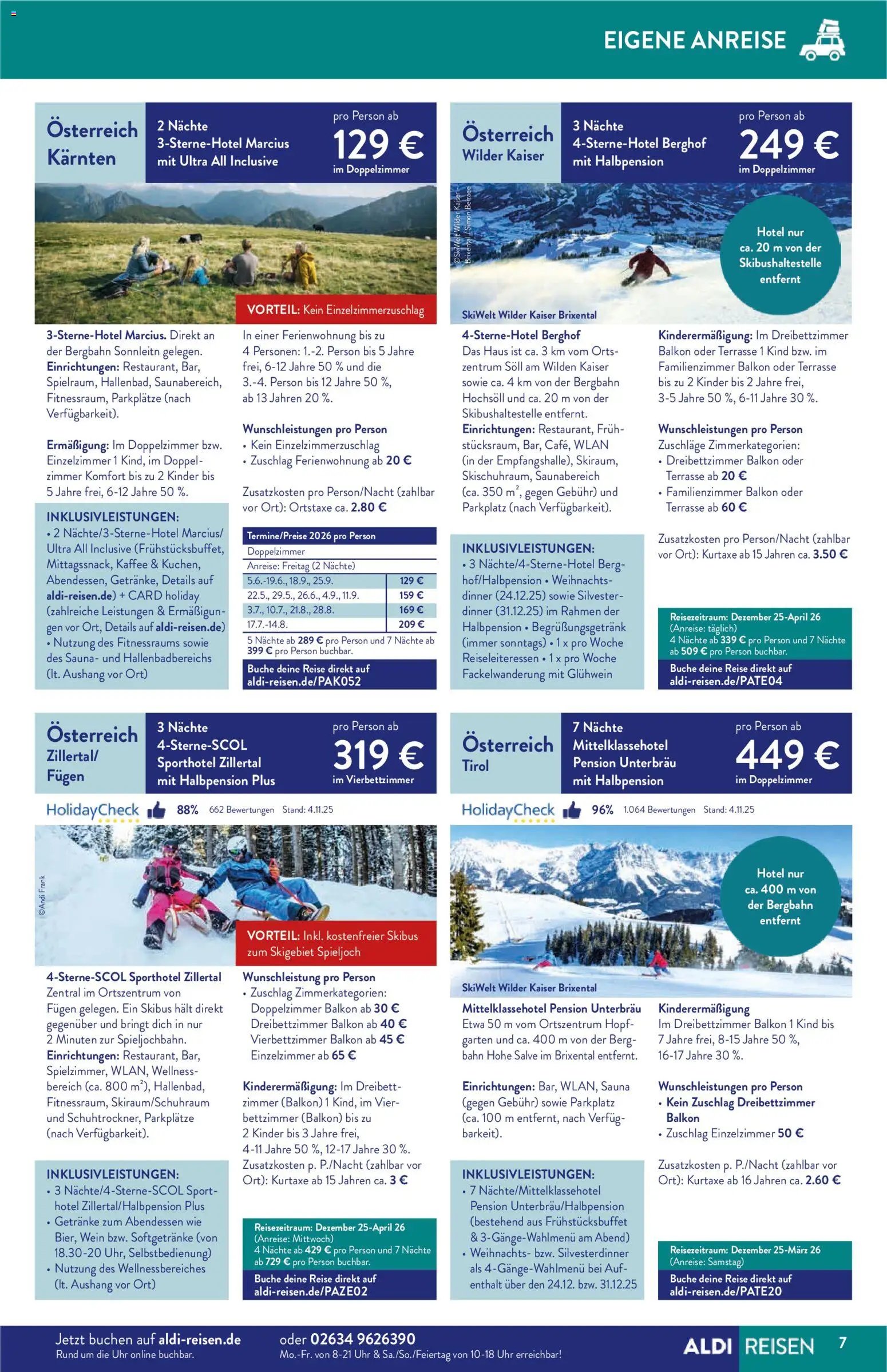 Aldi Reisen Prospekt 	 (2025-12-01 - 2025-12-31)
