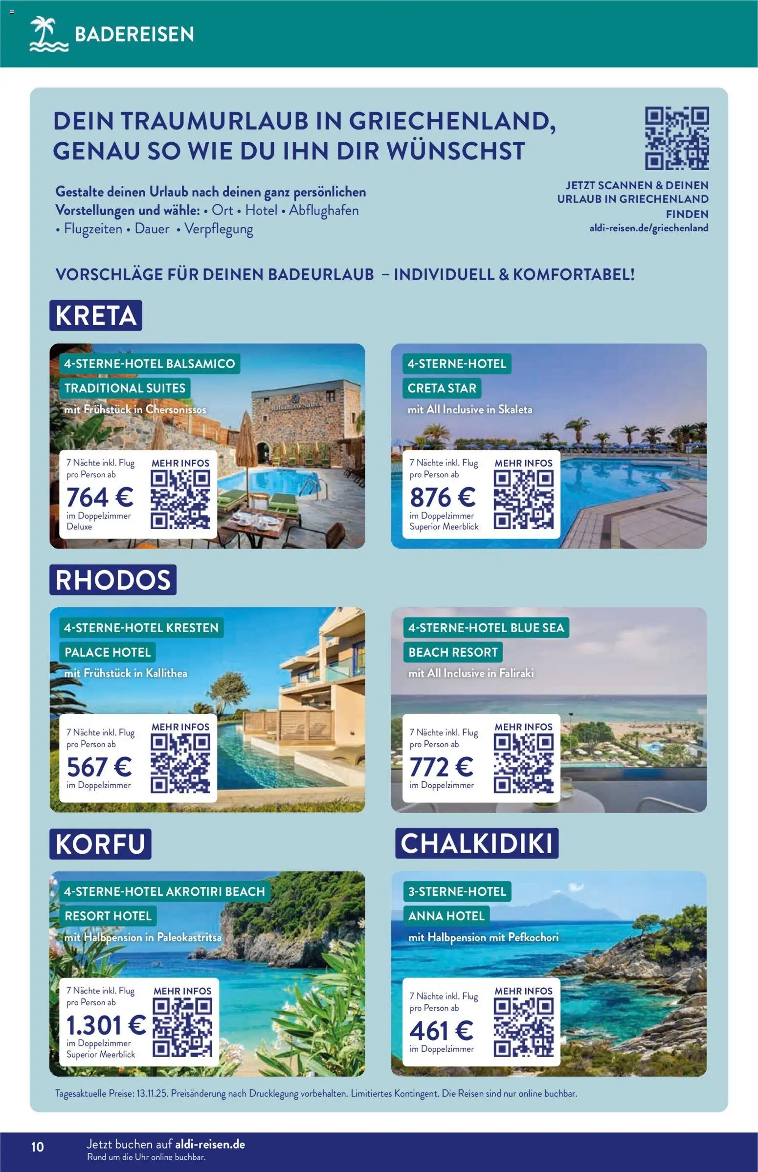 Aldi Reisen Prospekt 	 (2025-12-01 - 2025-12-31)