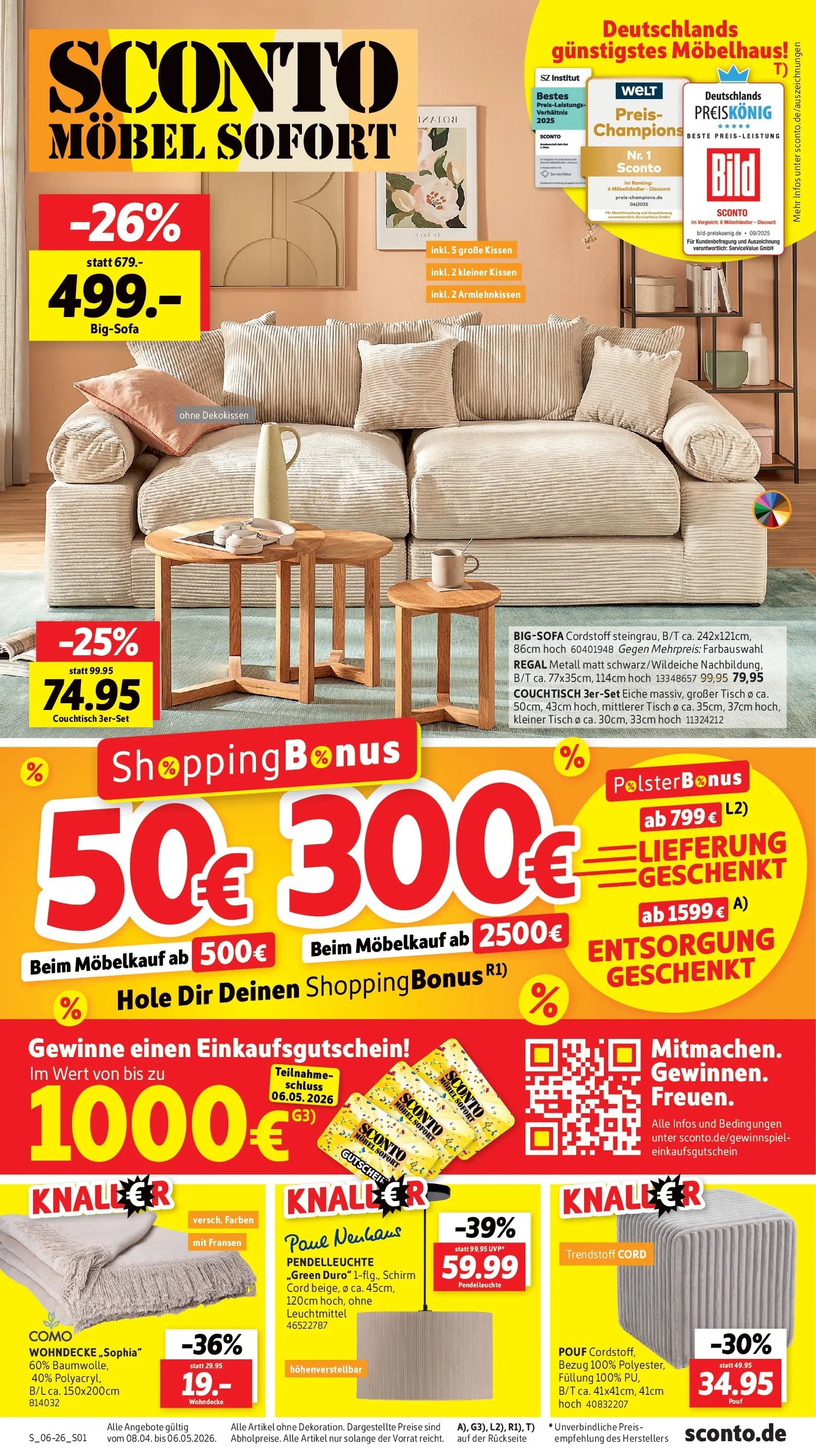 Sconto Prospekt Großpösna